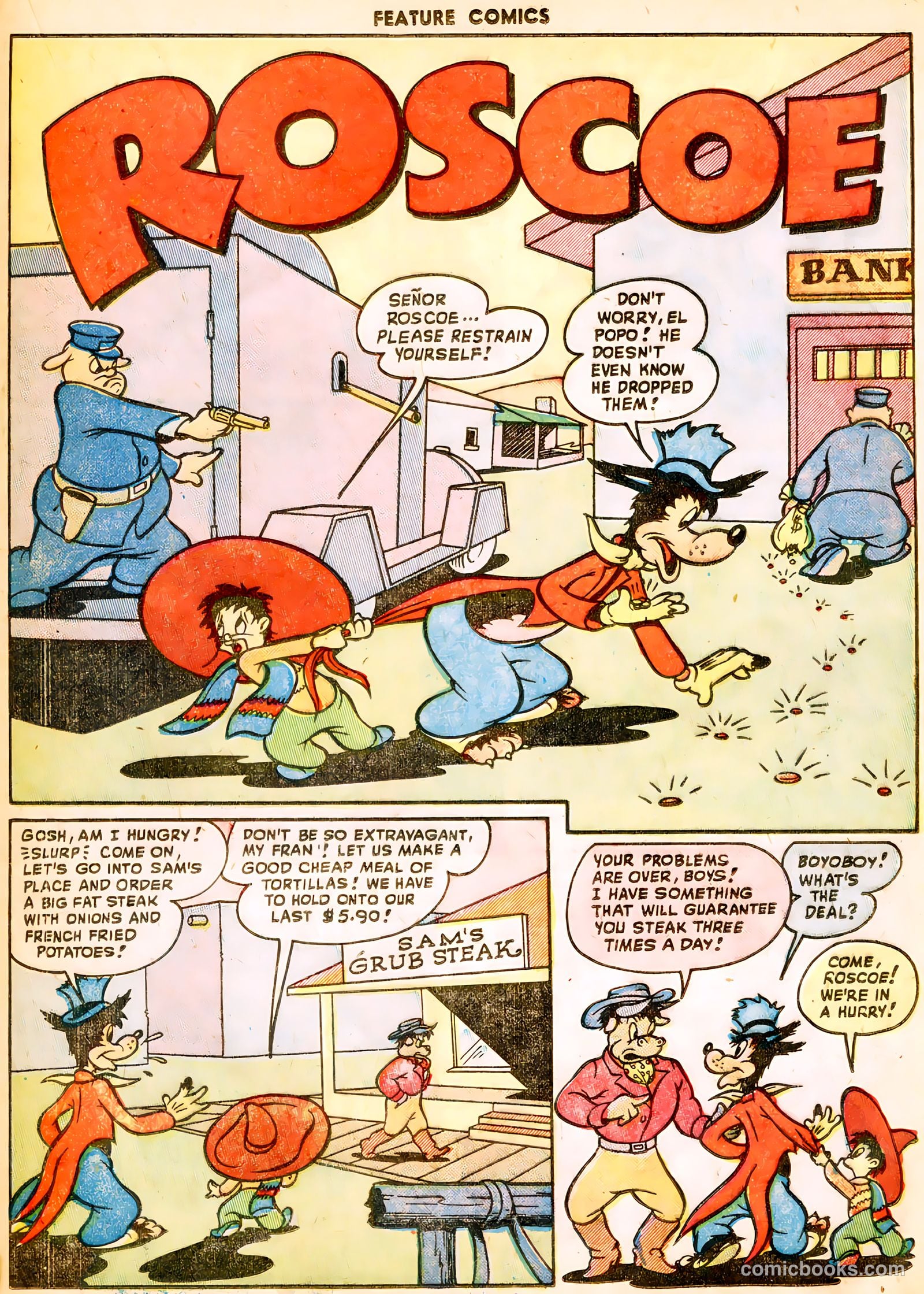 Feature Comics #126 (1948) — page 33 of 52