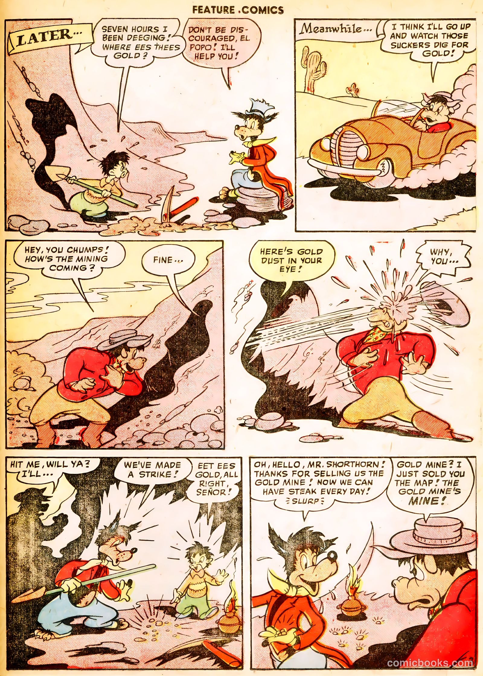 Feature Comics #126 (1948) — page 35 of 52