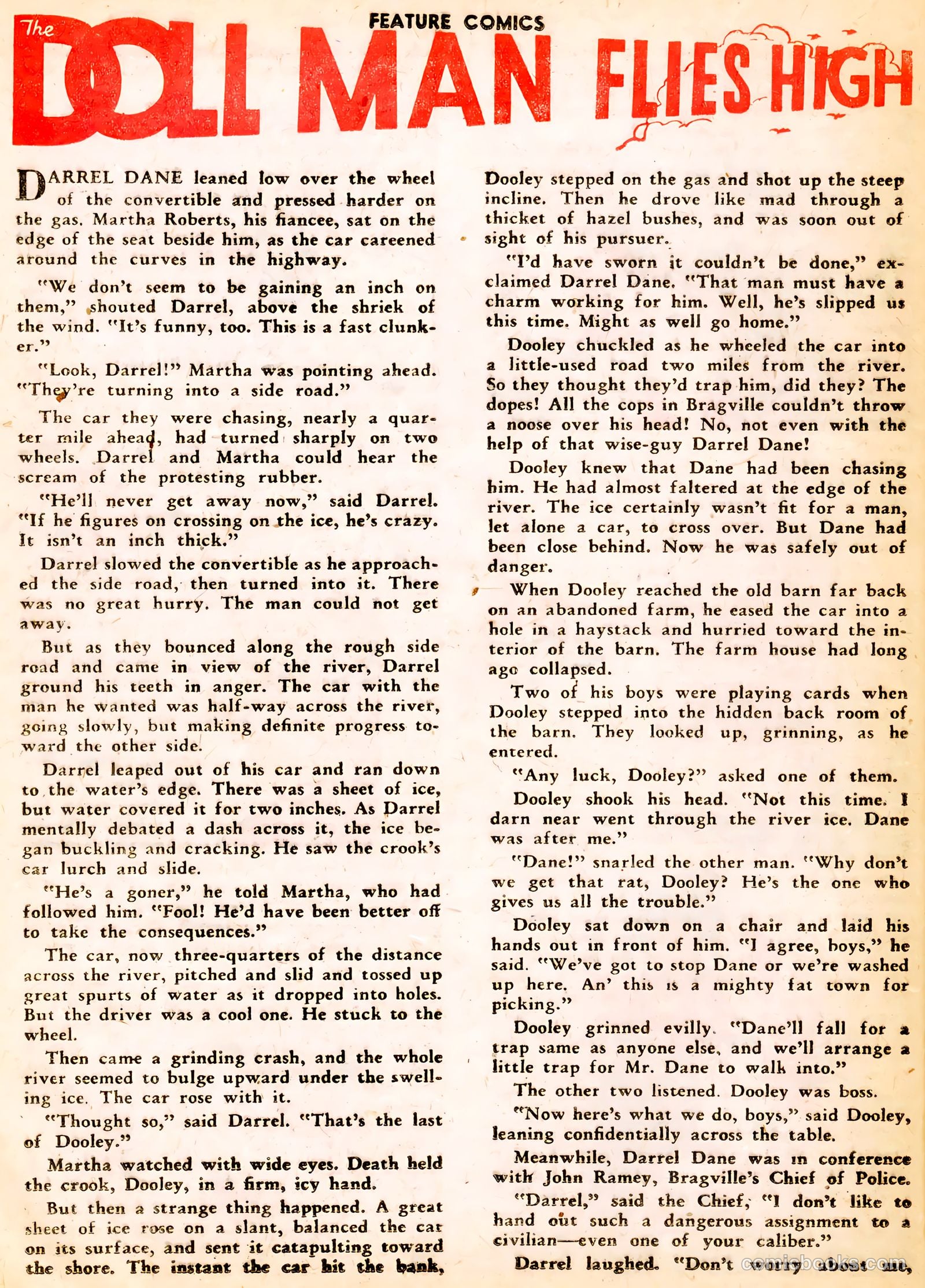 Feature Comics #126 (1948) — page 38 of 52