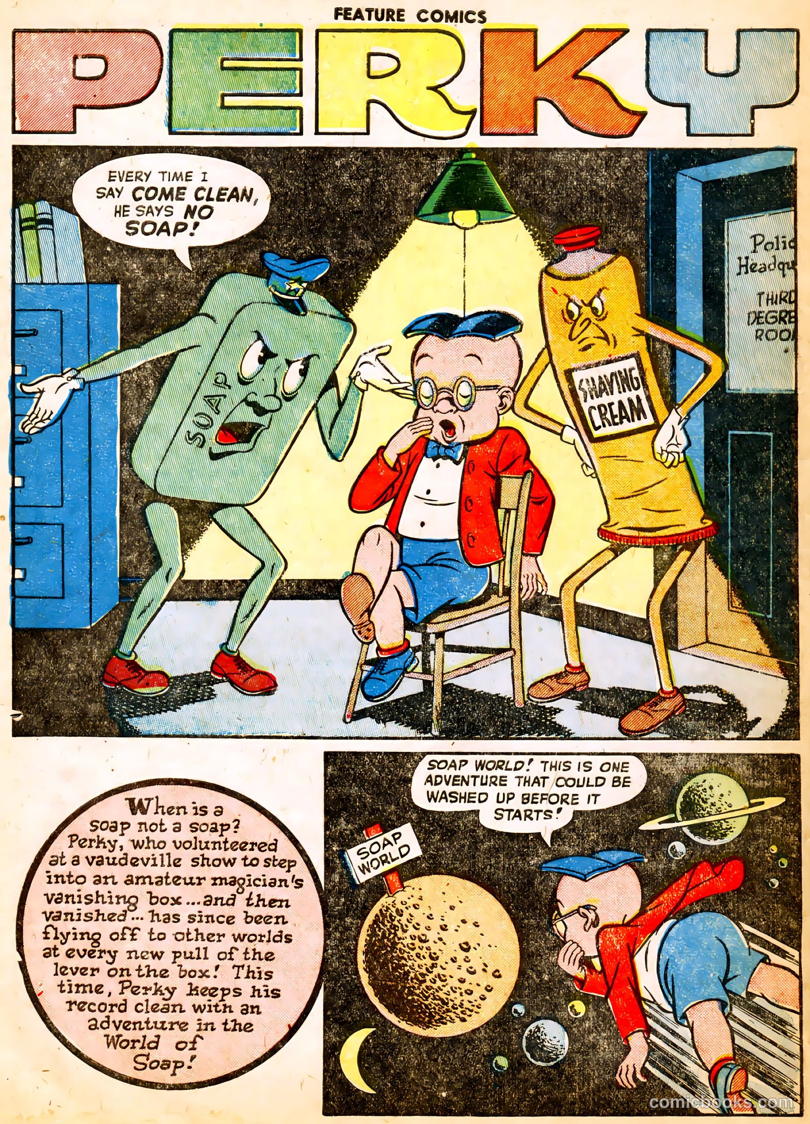 Feature Comics #126 (1948) — page 40 of 52