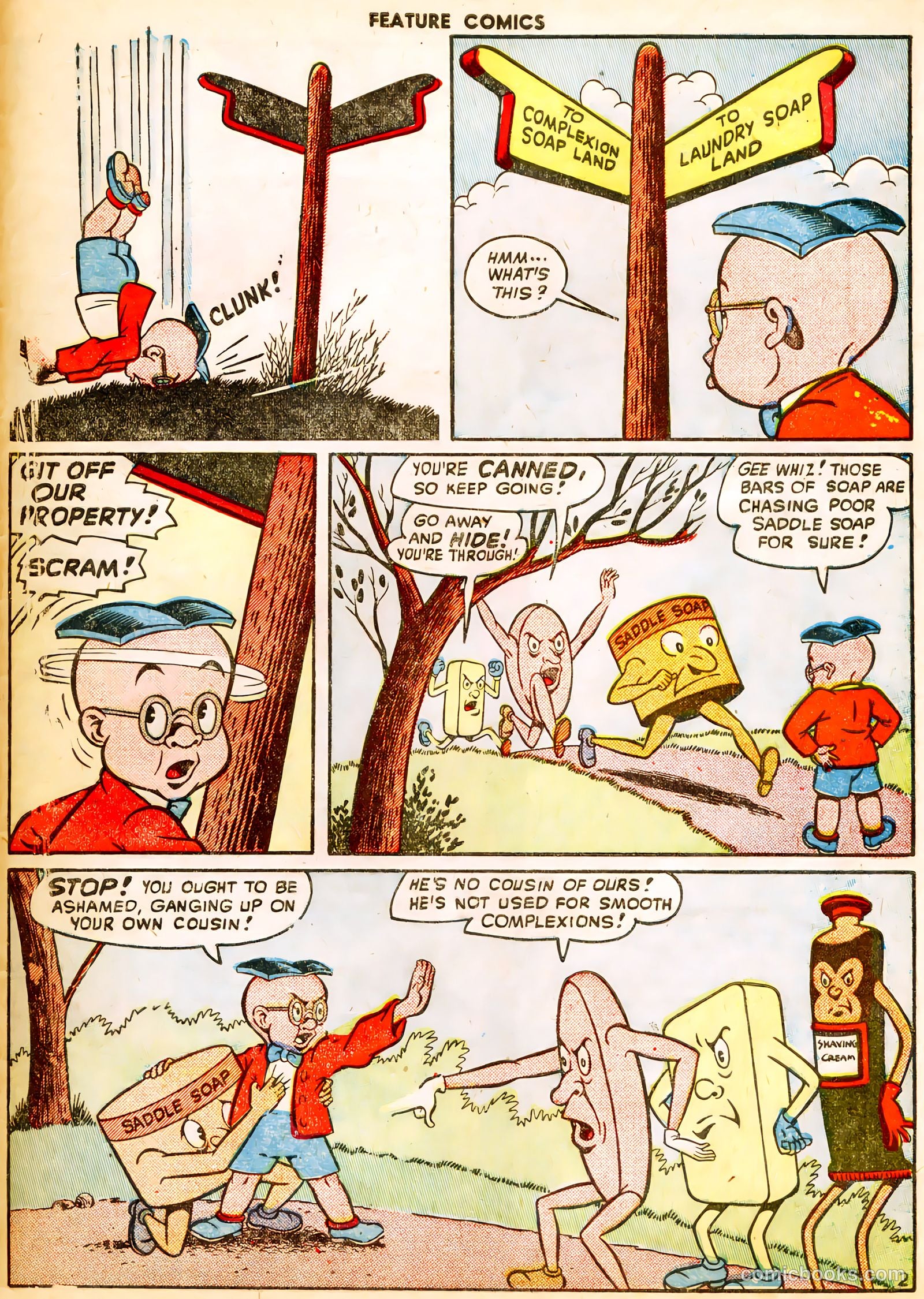 Feature Comics #126 (1948) — page 41 of 52