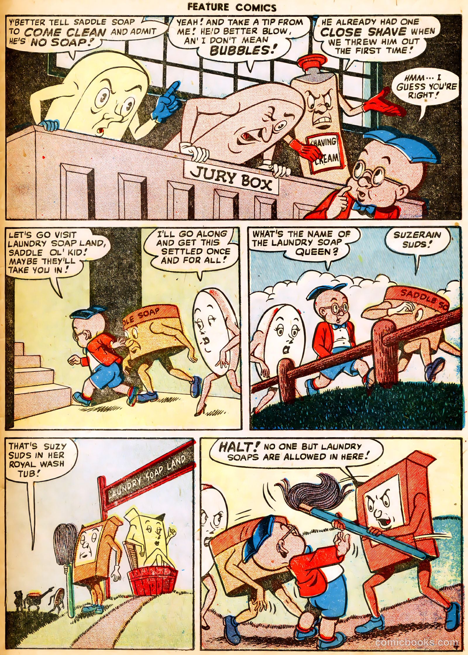 Feature Comics #126 (1948) — page 43 of 52