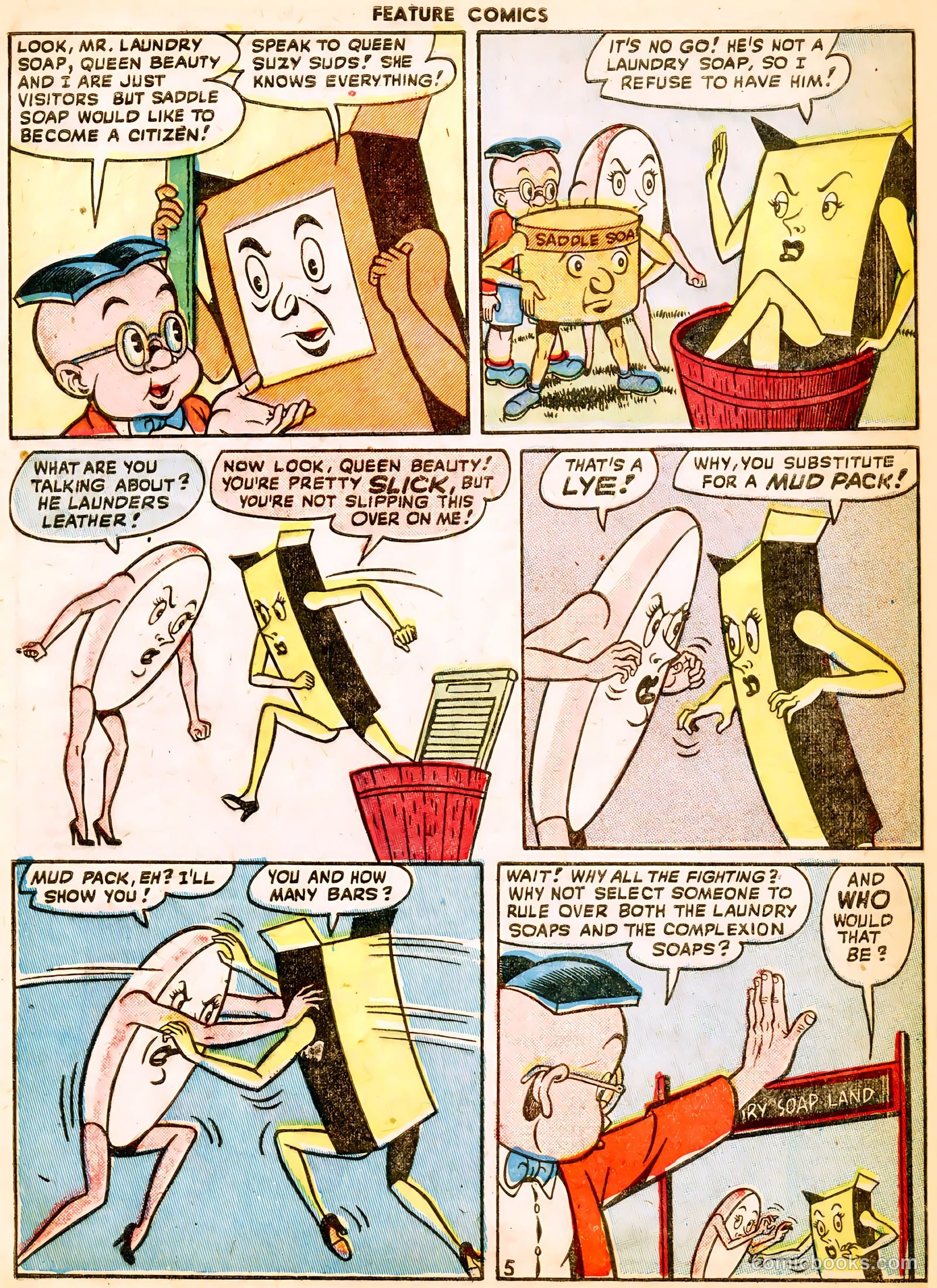Feature Comics #126 (1948) — page 44 of 52