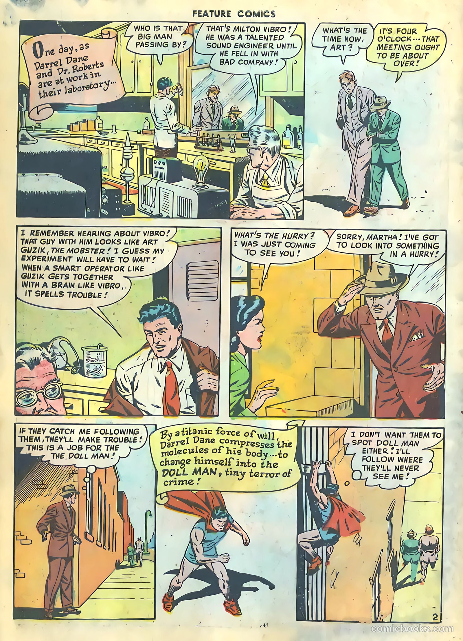 Feature Comics #127 (1948) — page 4 of 52