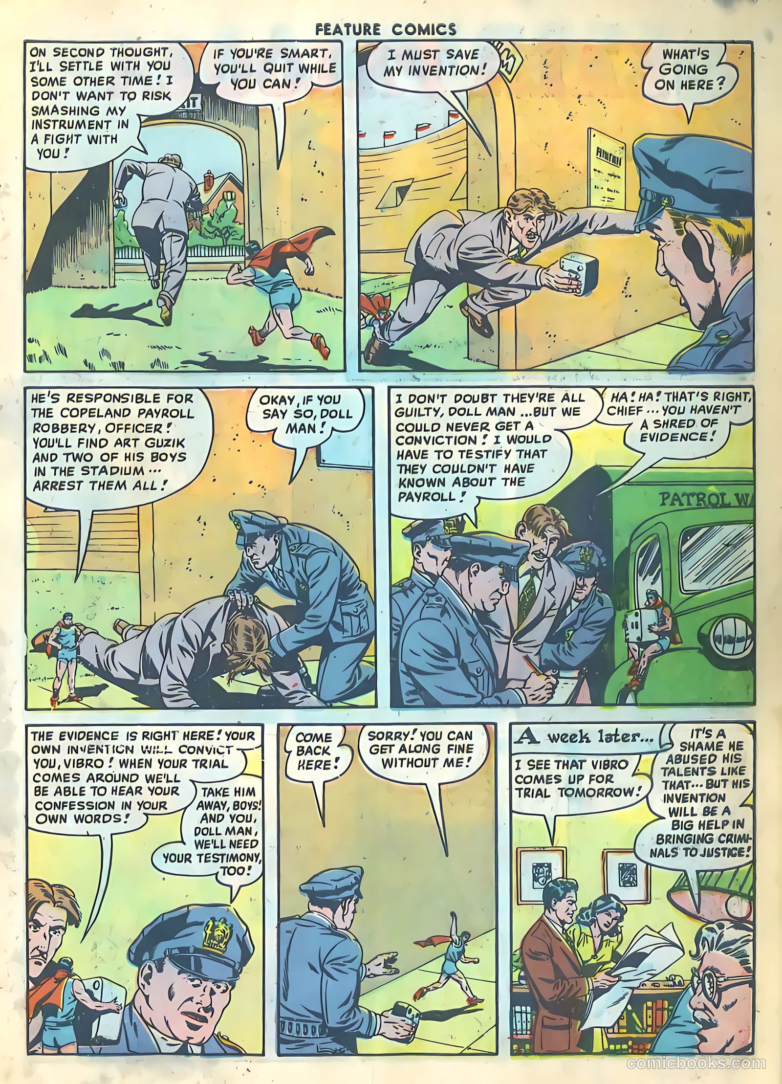 Feature Comics #127 (1948) — page 13 of 52