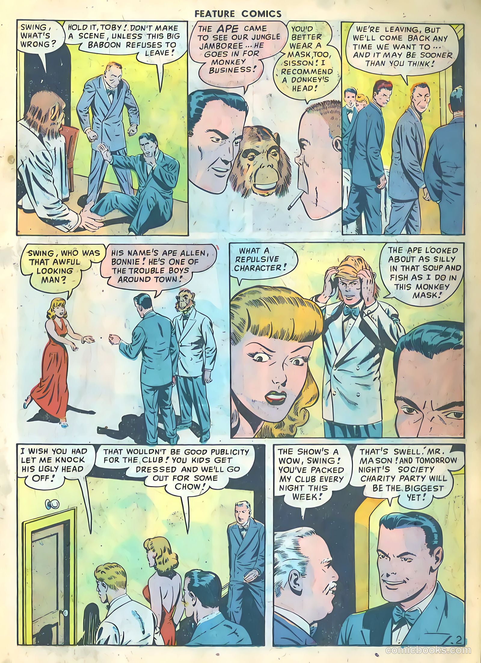 Feature Comics #127 (1948) — page 17 of 52