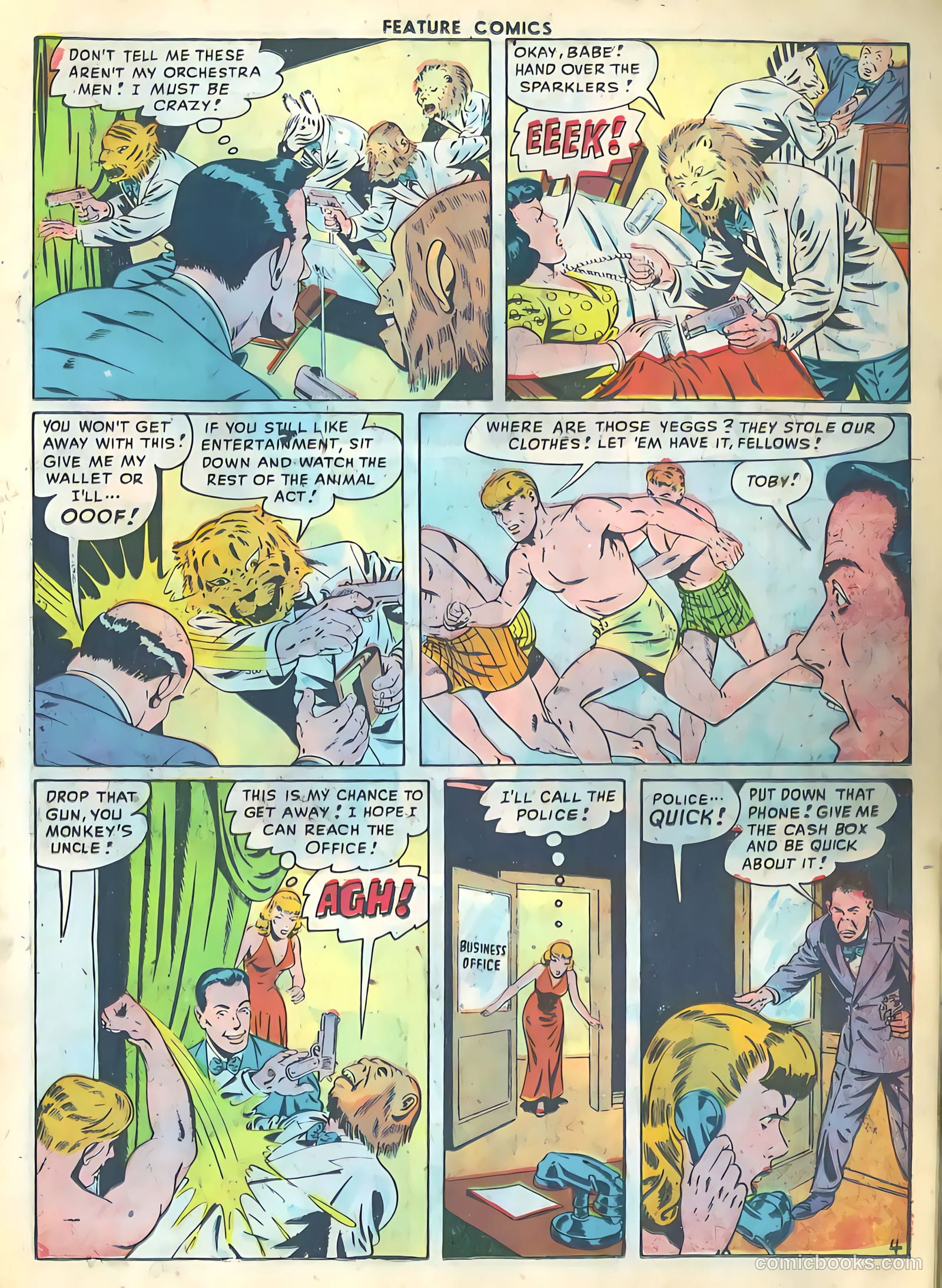 Feature Comics #127 (1948) — page 19 of 52