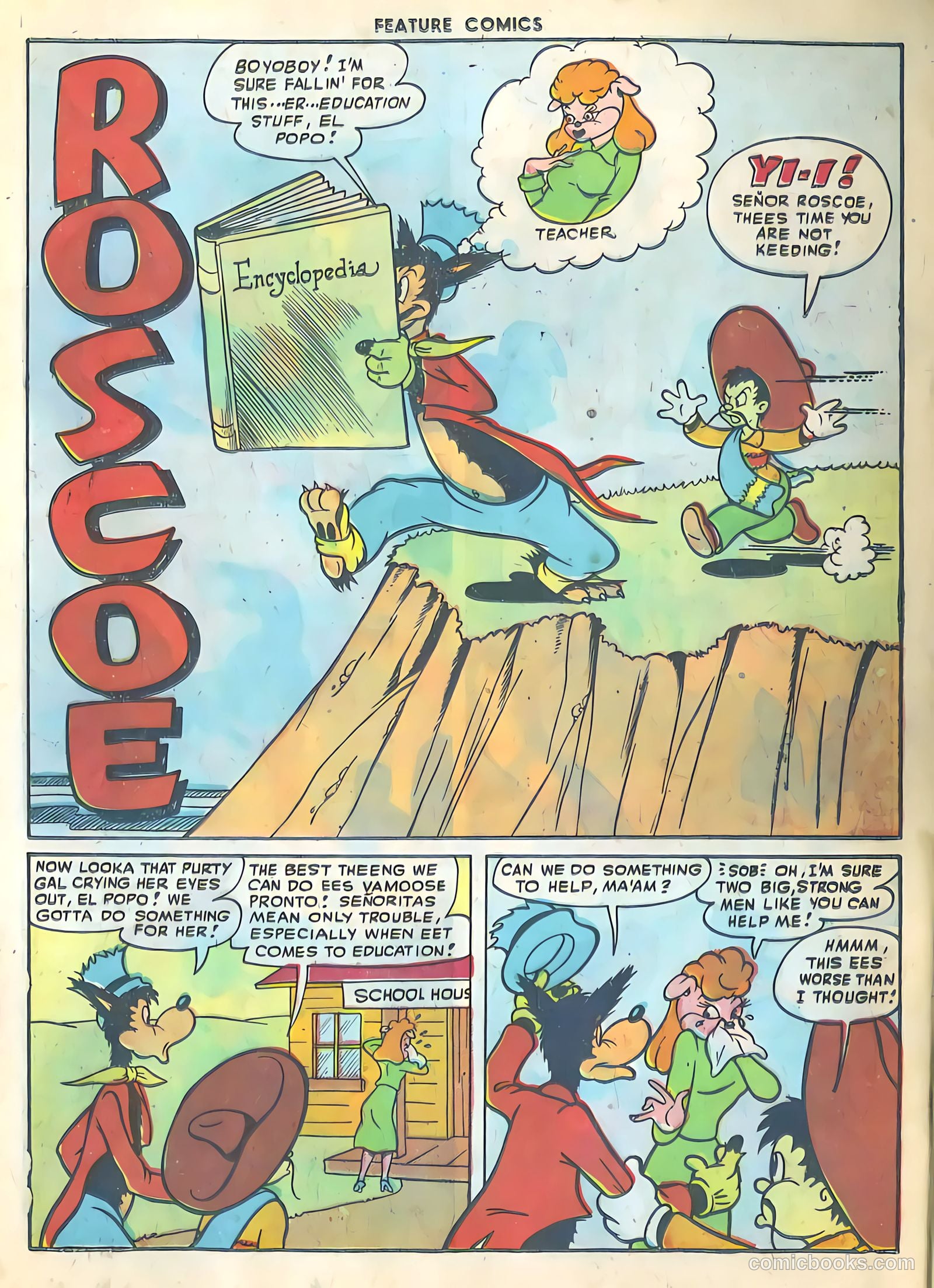 Feature Comics #127 (1948) — page 21 of 52