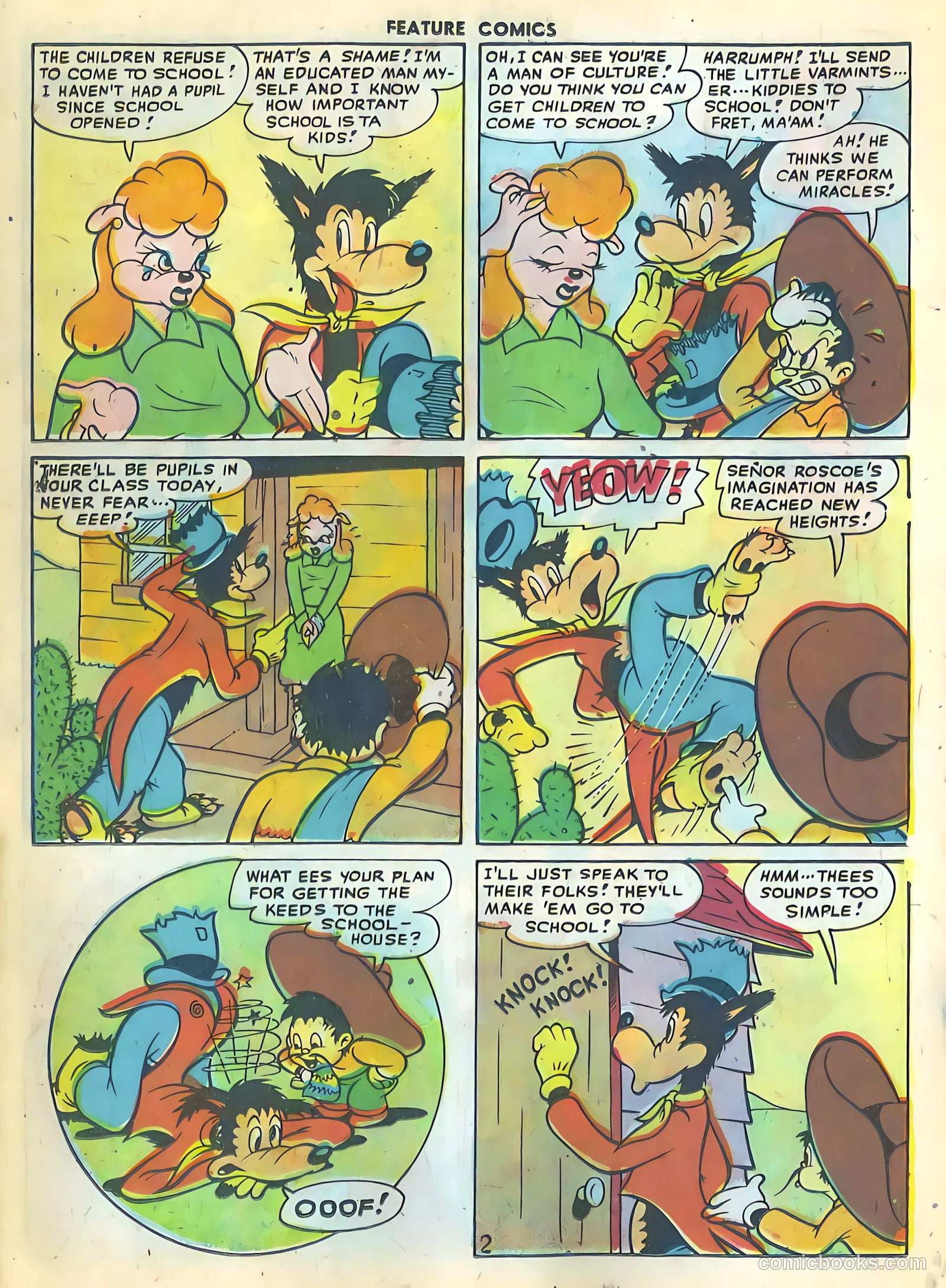Feature Comics #127 (1948) — page 22 of 52