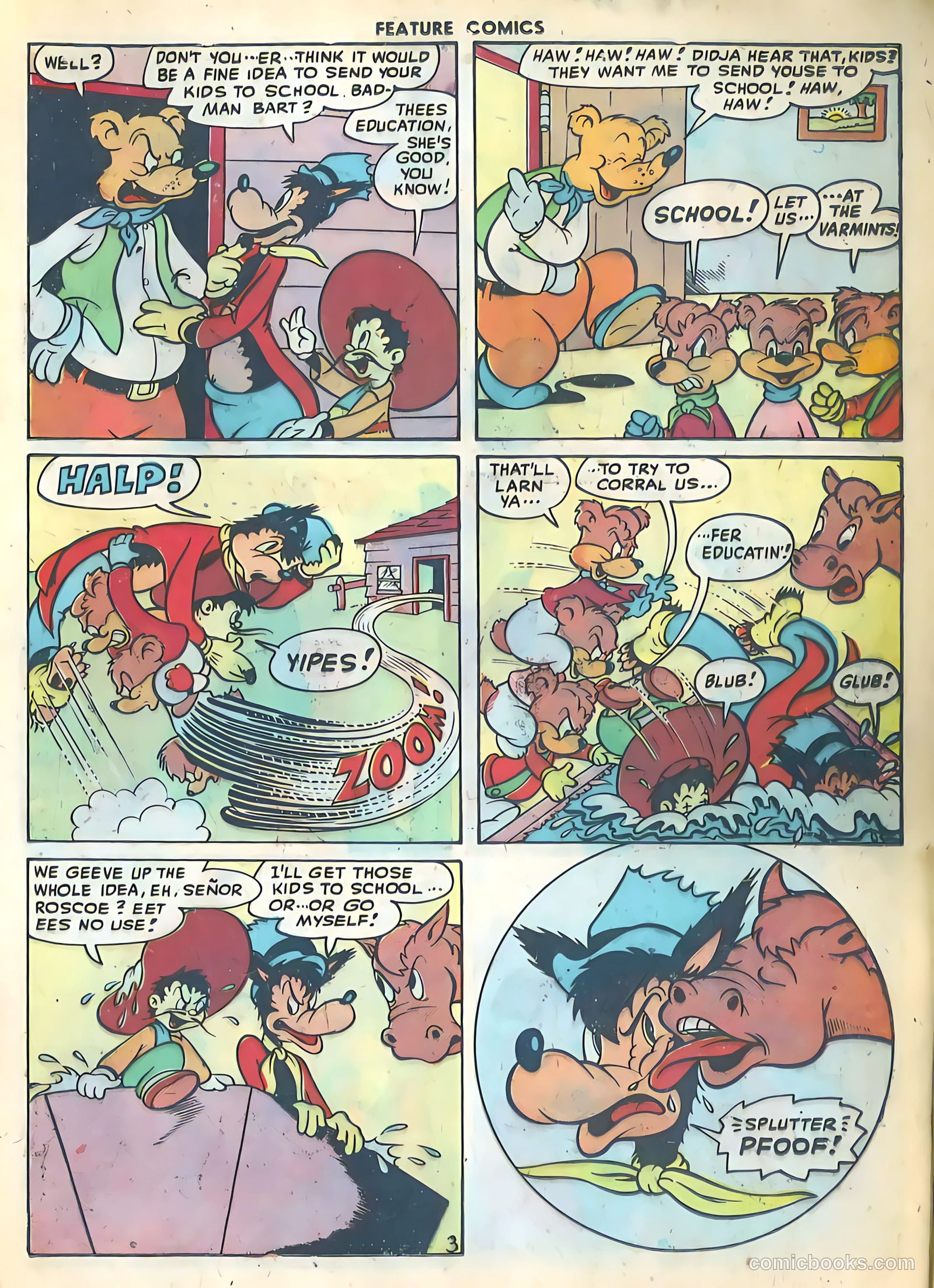 Feature Comics #127 (1948) — page 23 of 52