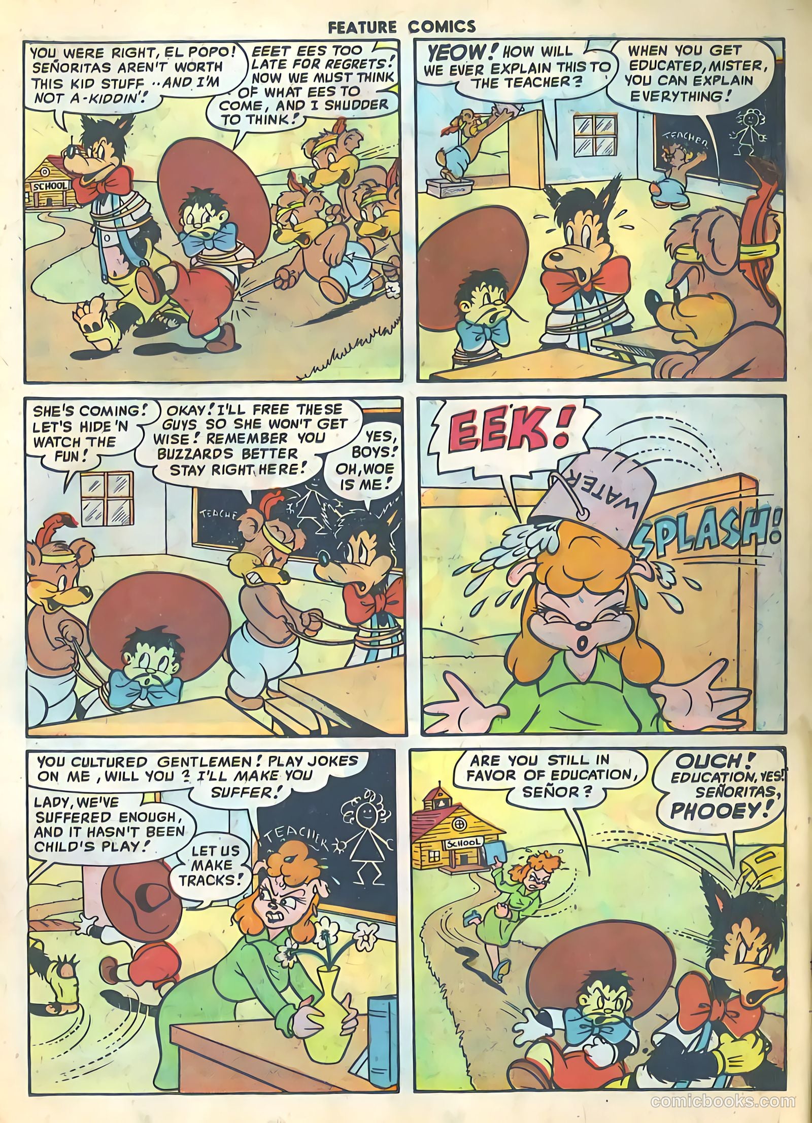 Feature Comics #127 (1948) — page 25 of 52