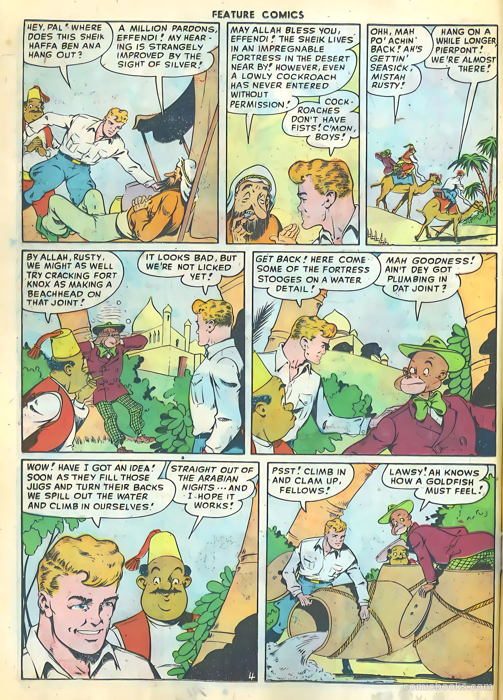 Feature Comics #127 (1948) — page 34 of 52