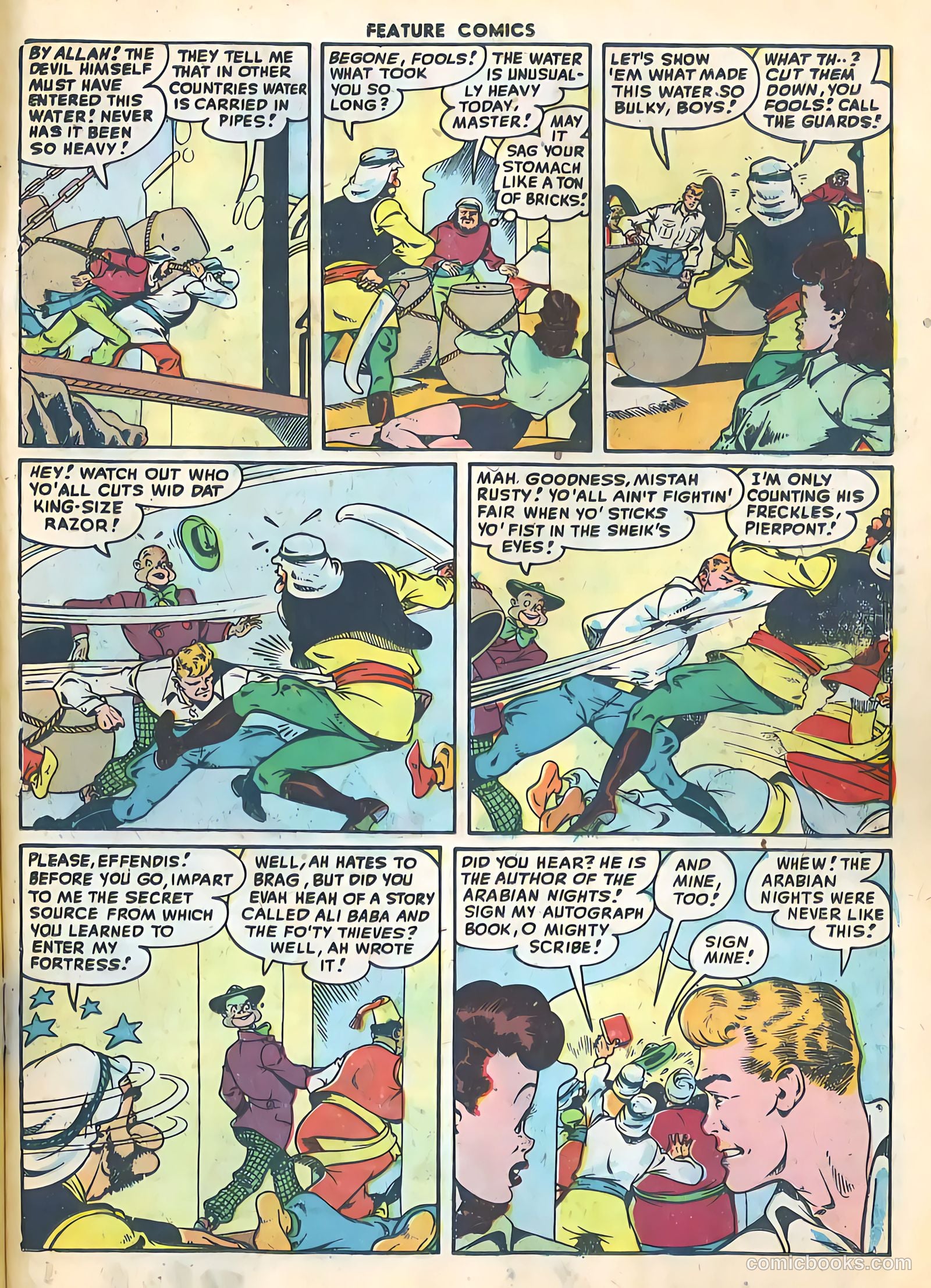 Feature Comics #127 (1948) — page 35 of 52