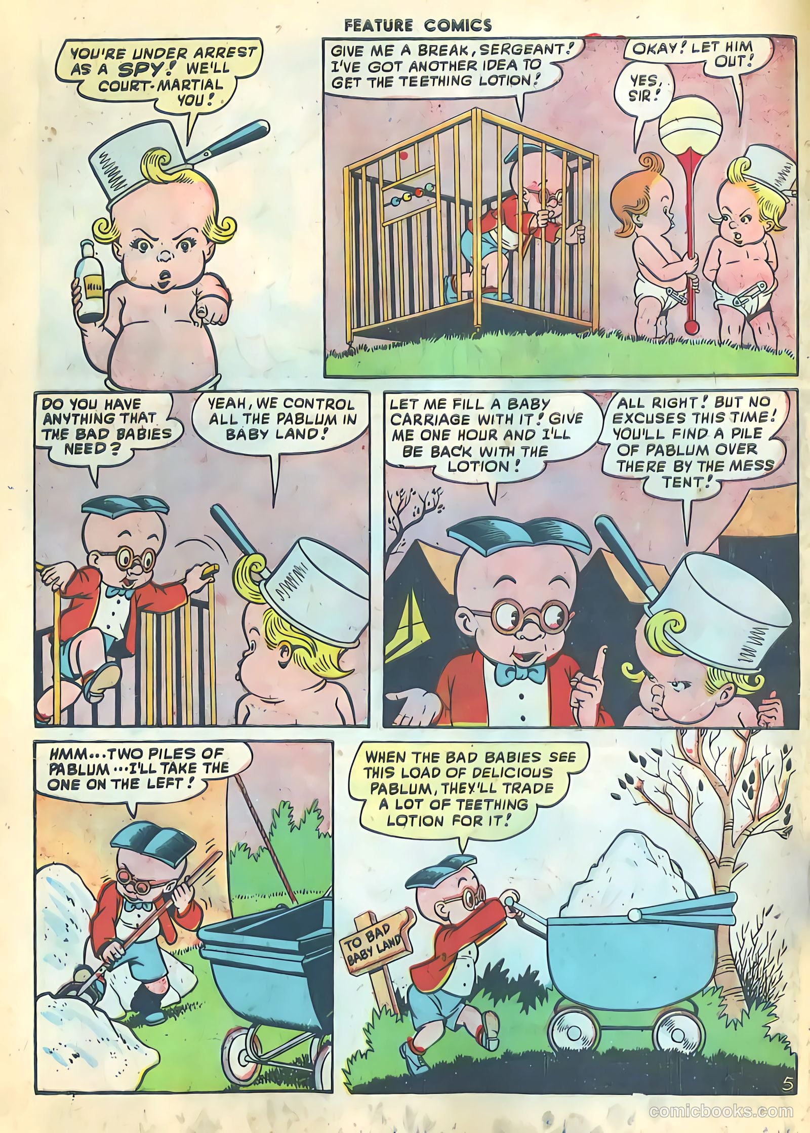 Feature Comics #127 (1948) — page 44 of 52