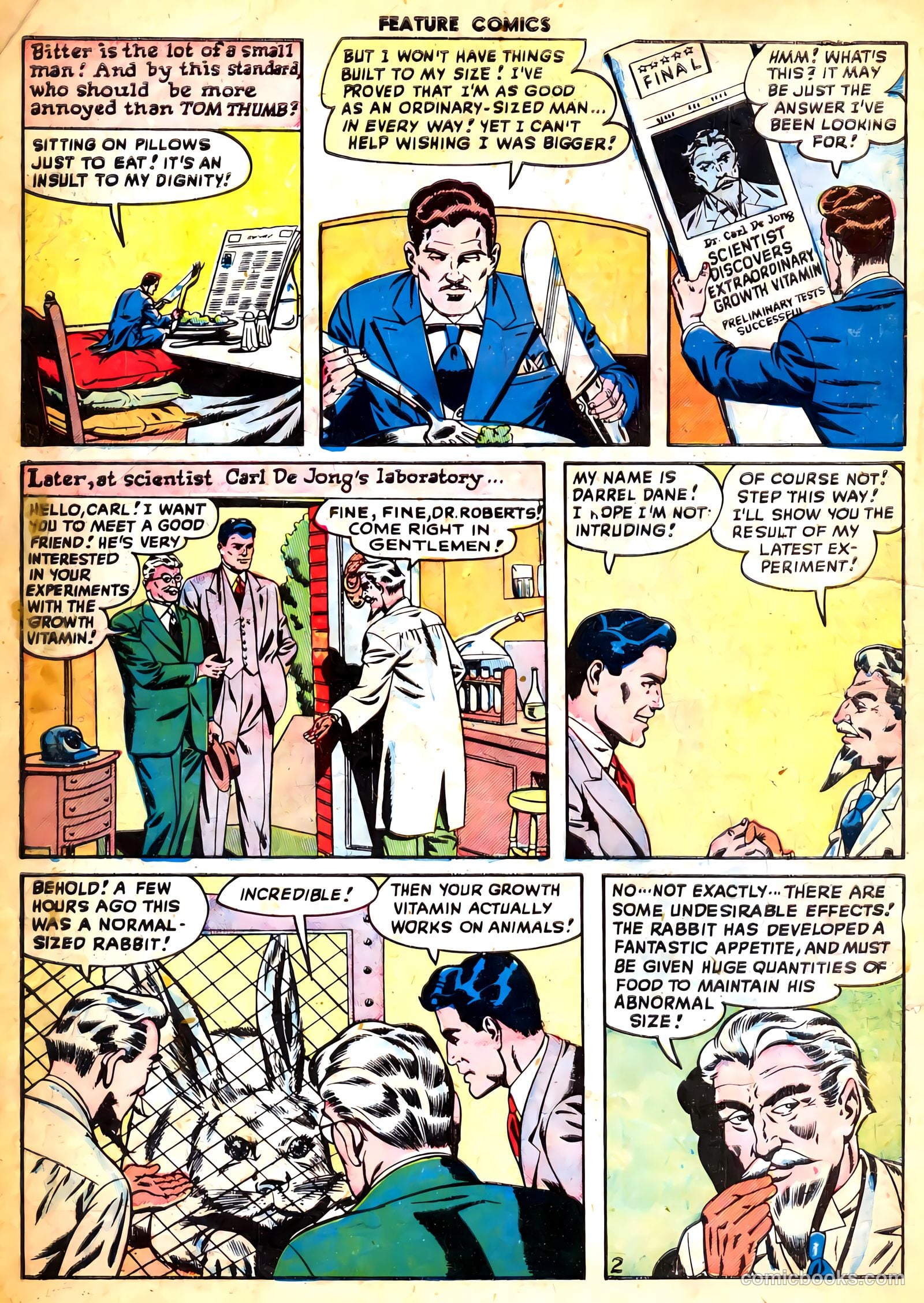 Feature Comics #128 (1948) — page 5 of 53