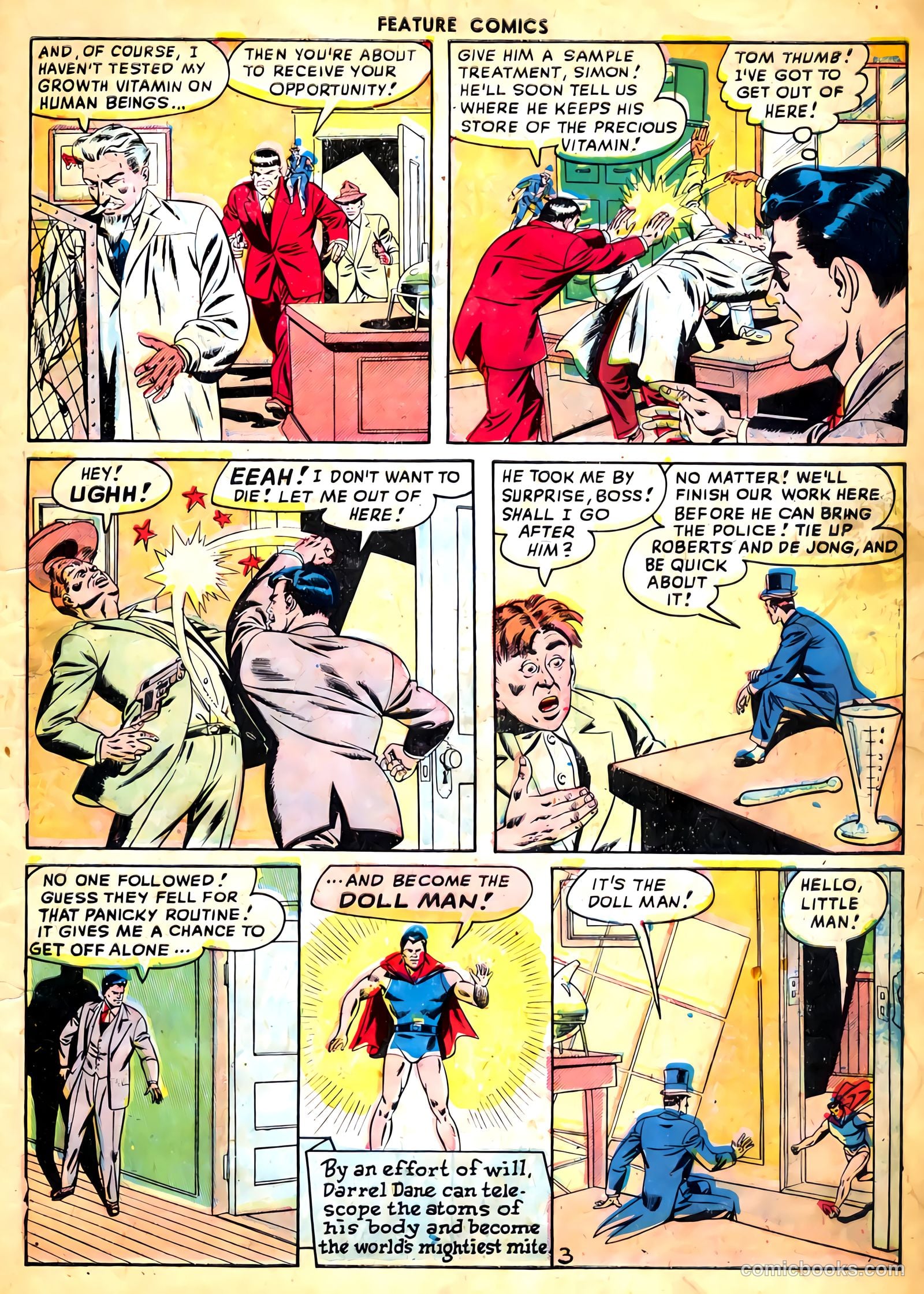Feature Comics #128 (1948) — page 6 of 53