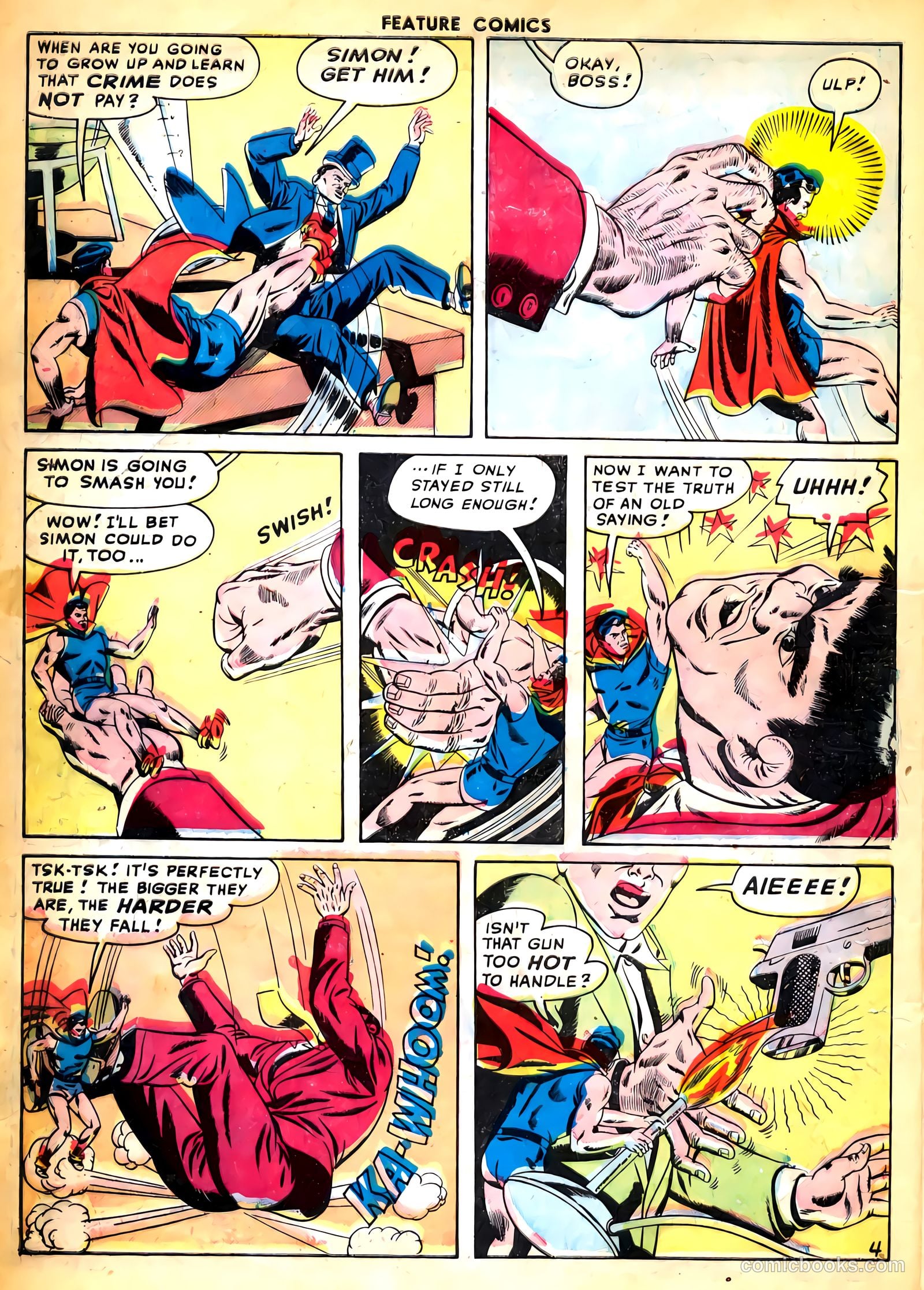 Feature Comics #128 (1948) — page 7 of 53