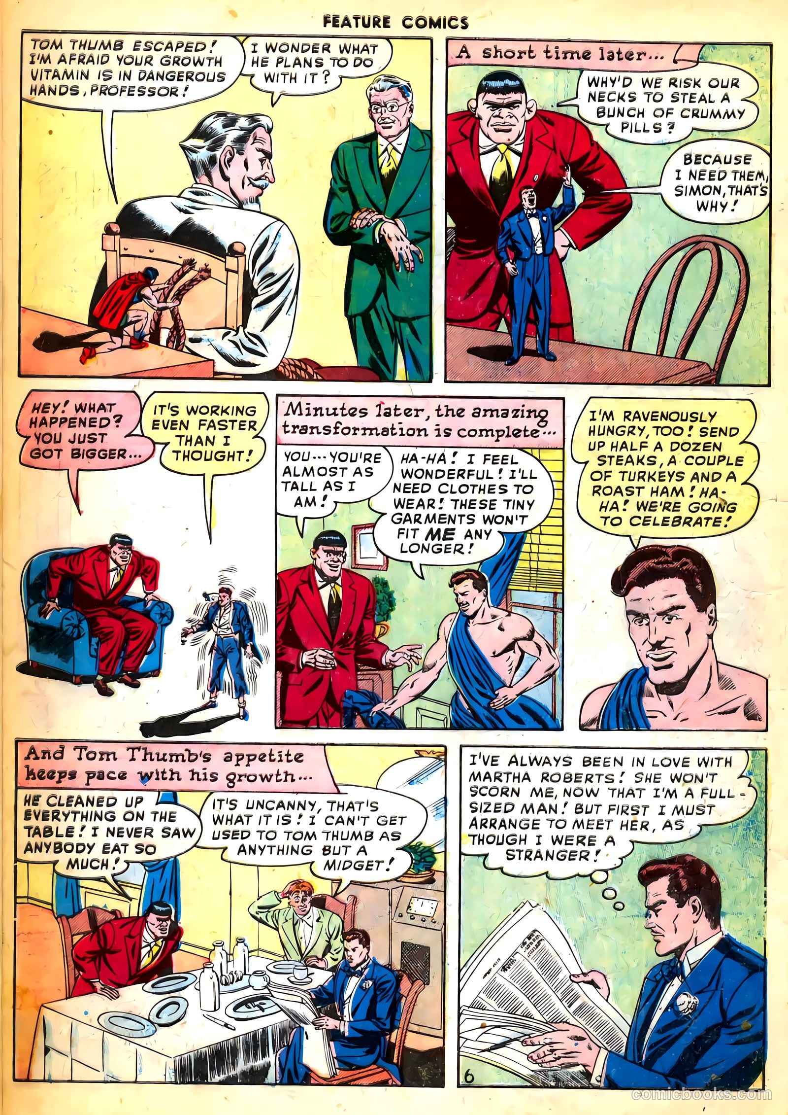 Feature Comics #128 (1948) — page 9 of 53