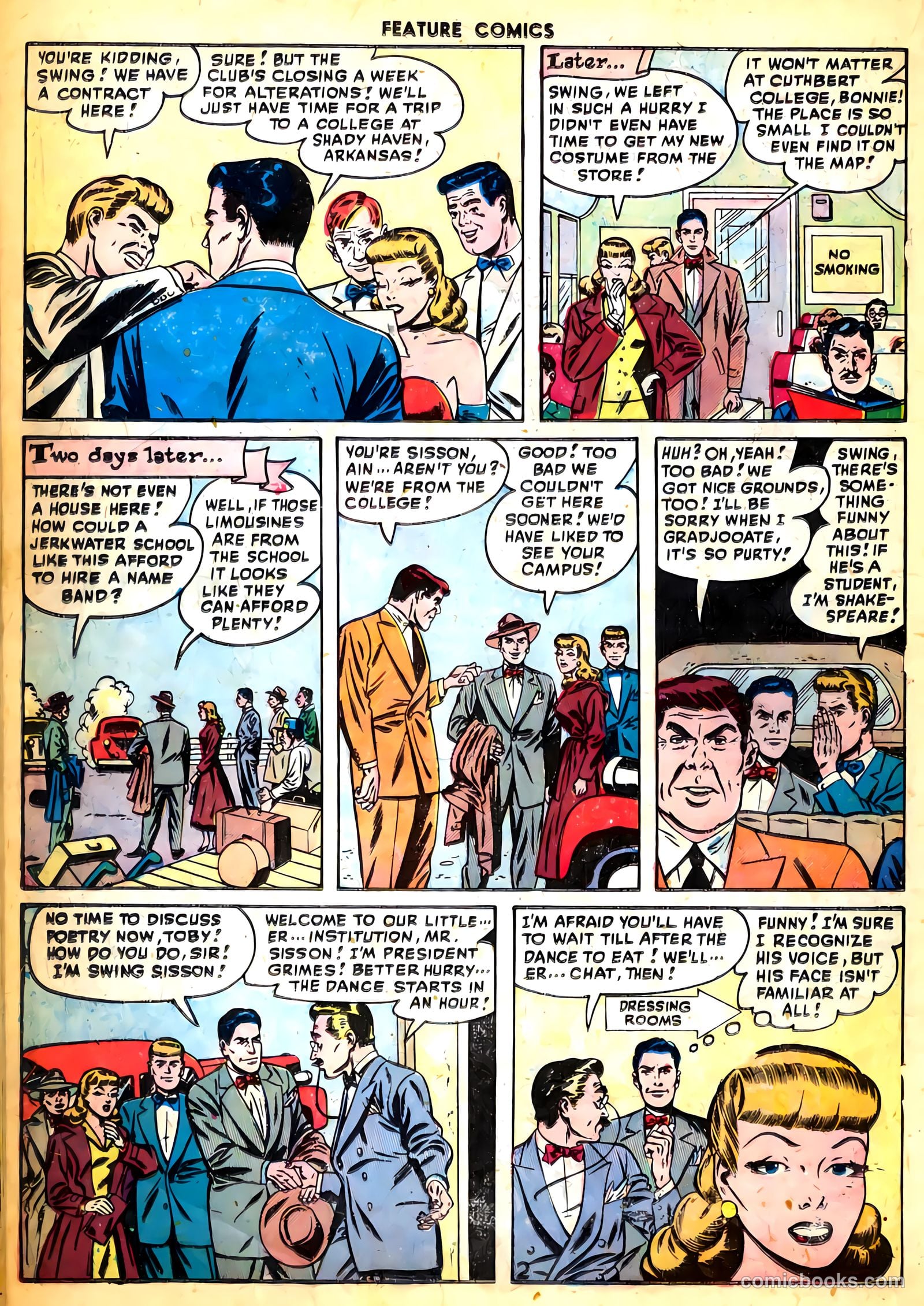 Feature Comics #128 (1948) — page 23 of 53