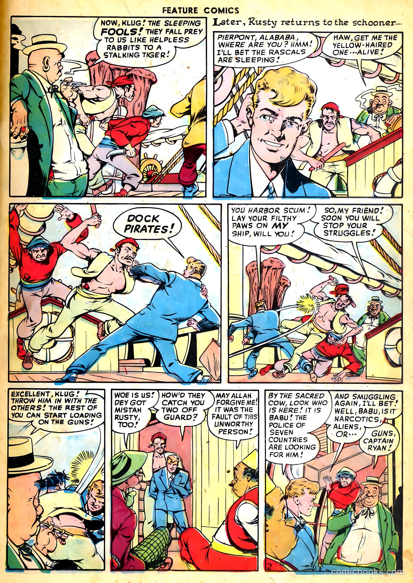 Feature Comics #128 (1948) — page 30 of 53