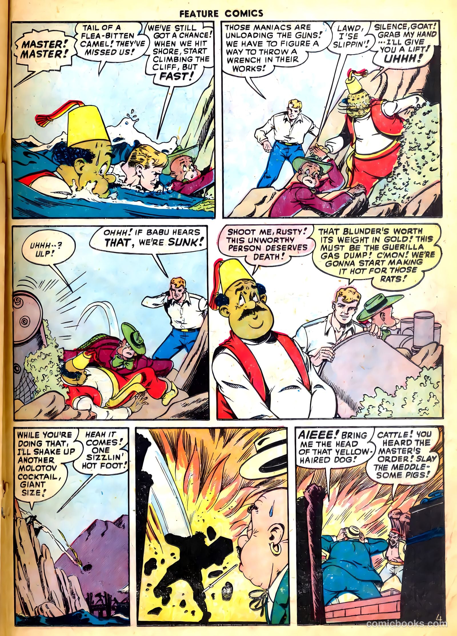 Feature Comics #128 (1948) — page 32 of 53