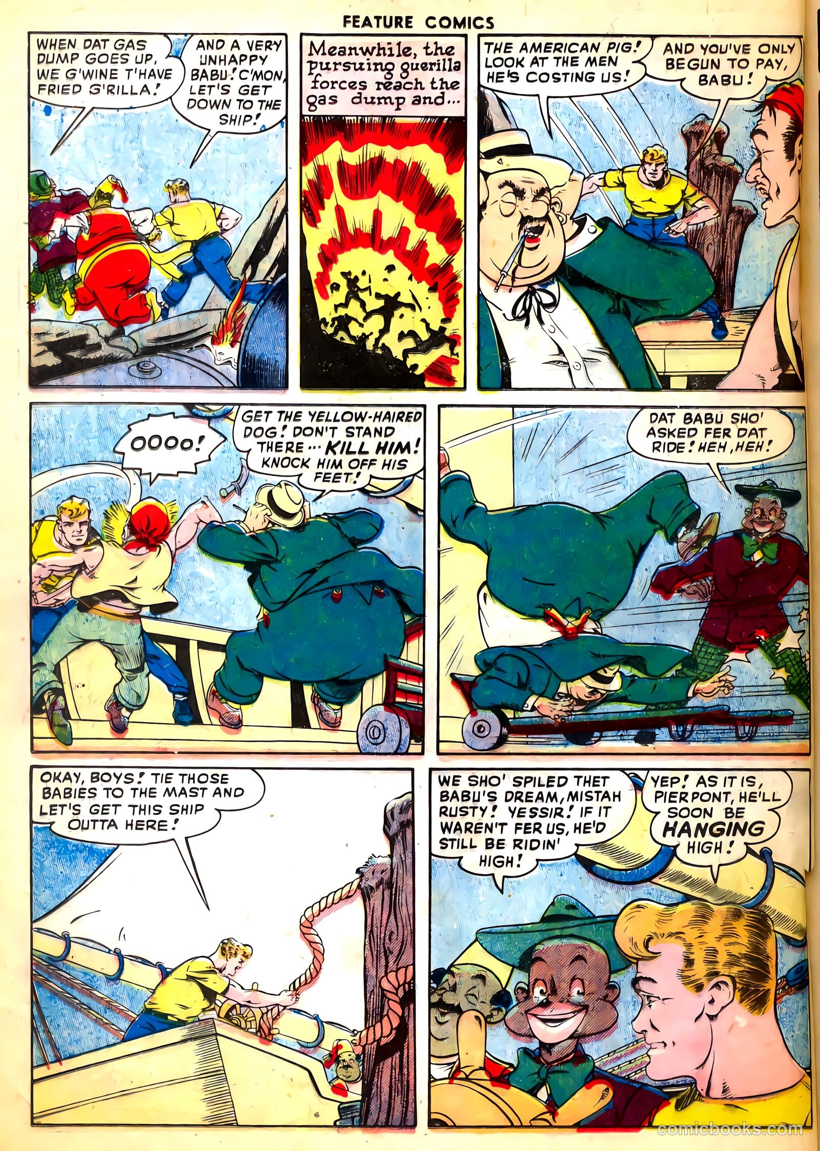 Feature Comics #128 (1948) — page 33 of 53