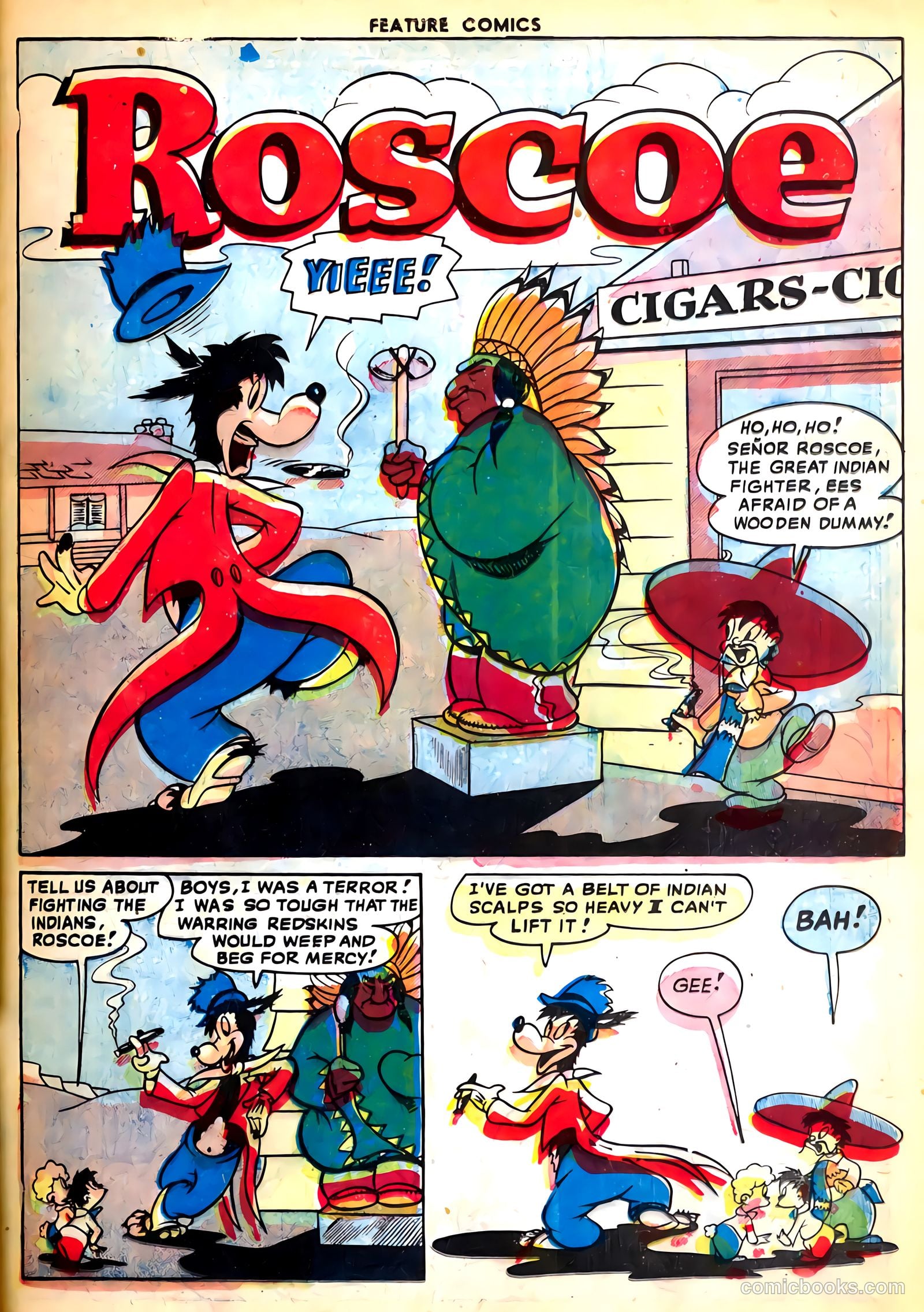 Feature Comics #128 (1948) — page 34 of 53