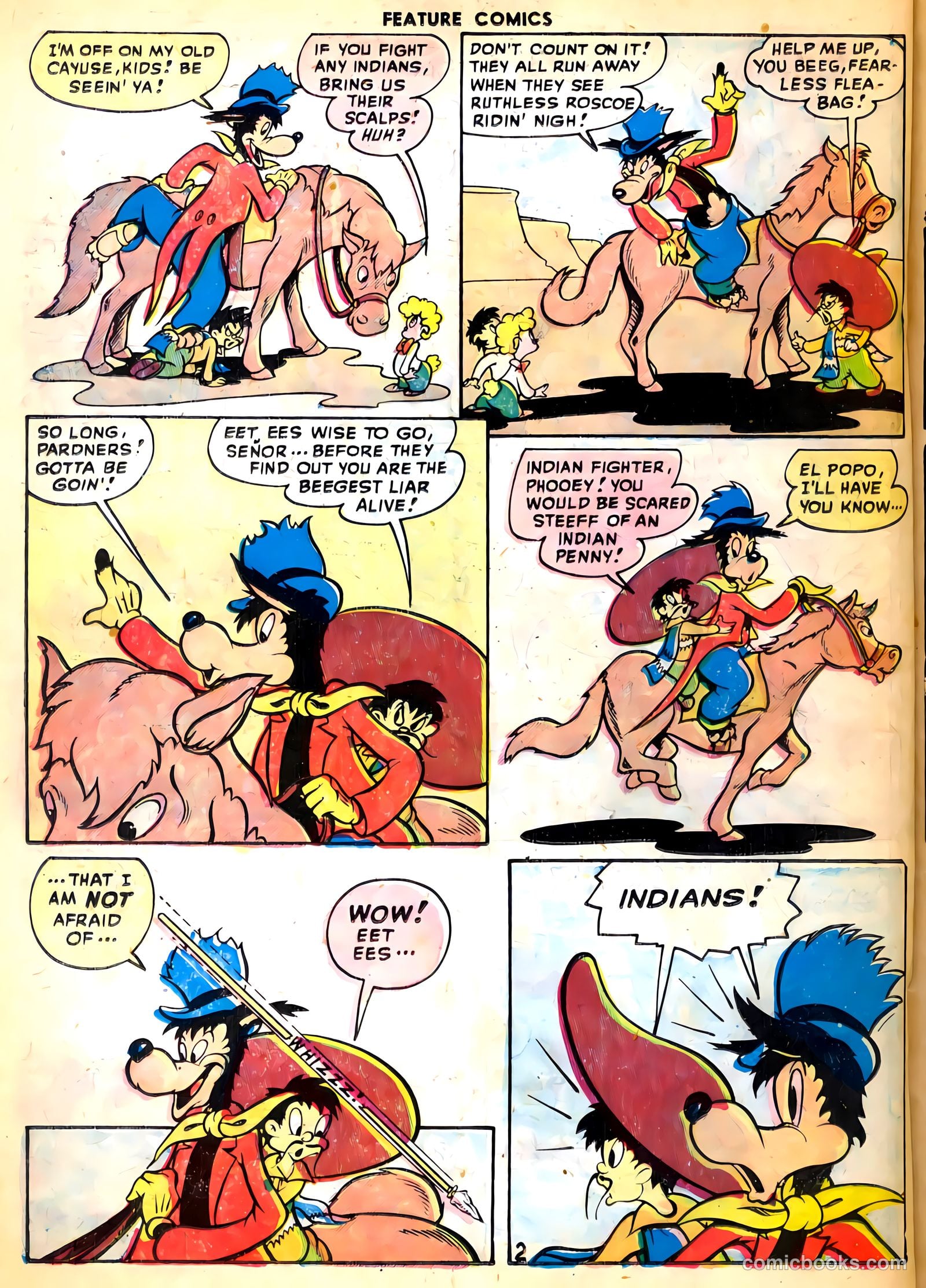 Feature Comics #128 (1948) — page 35 of 53