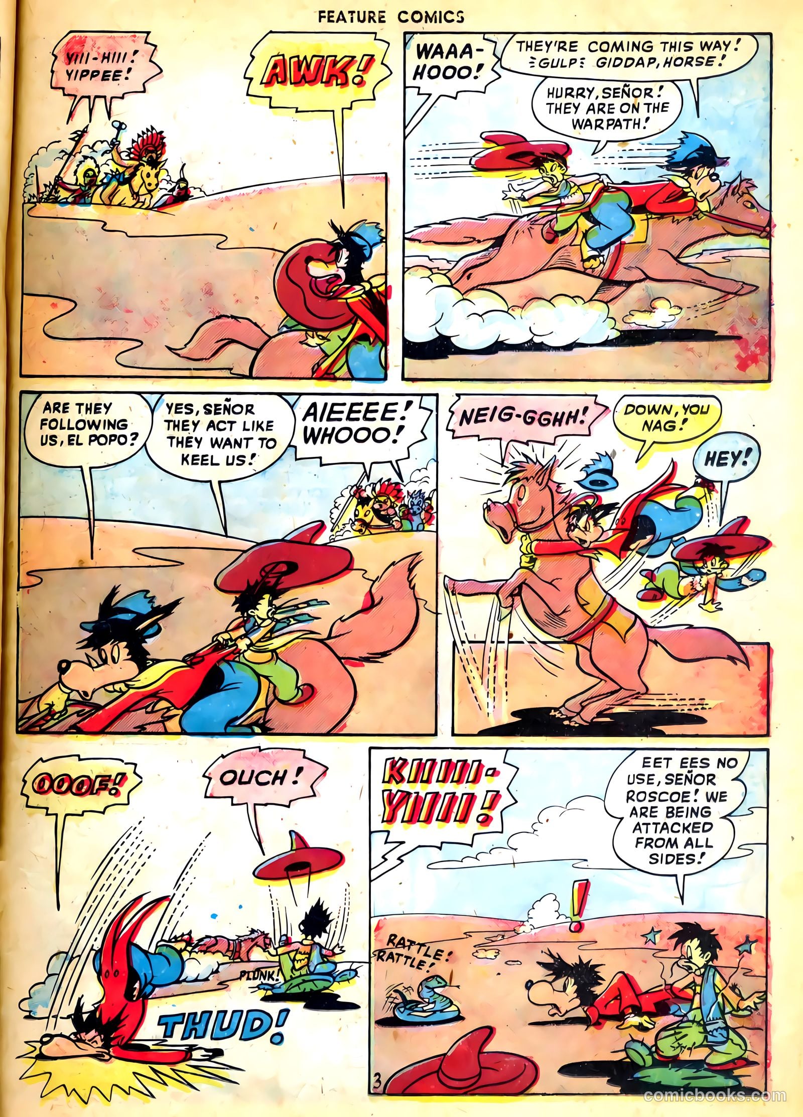 Feature Comics #128 (1948) — page 36 of 53