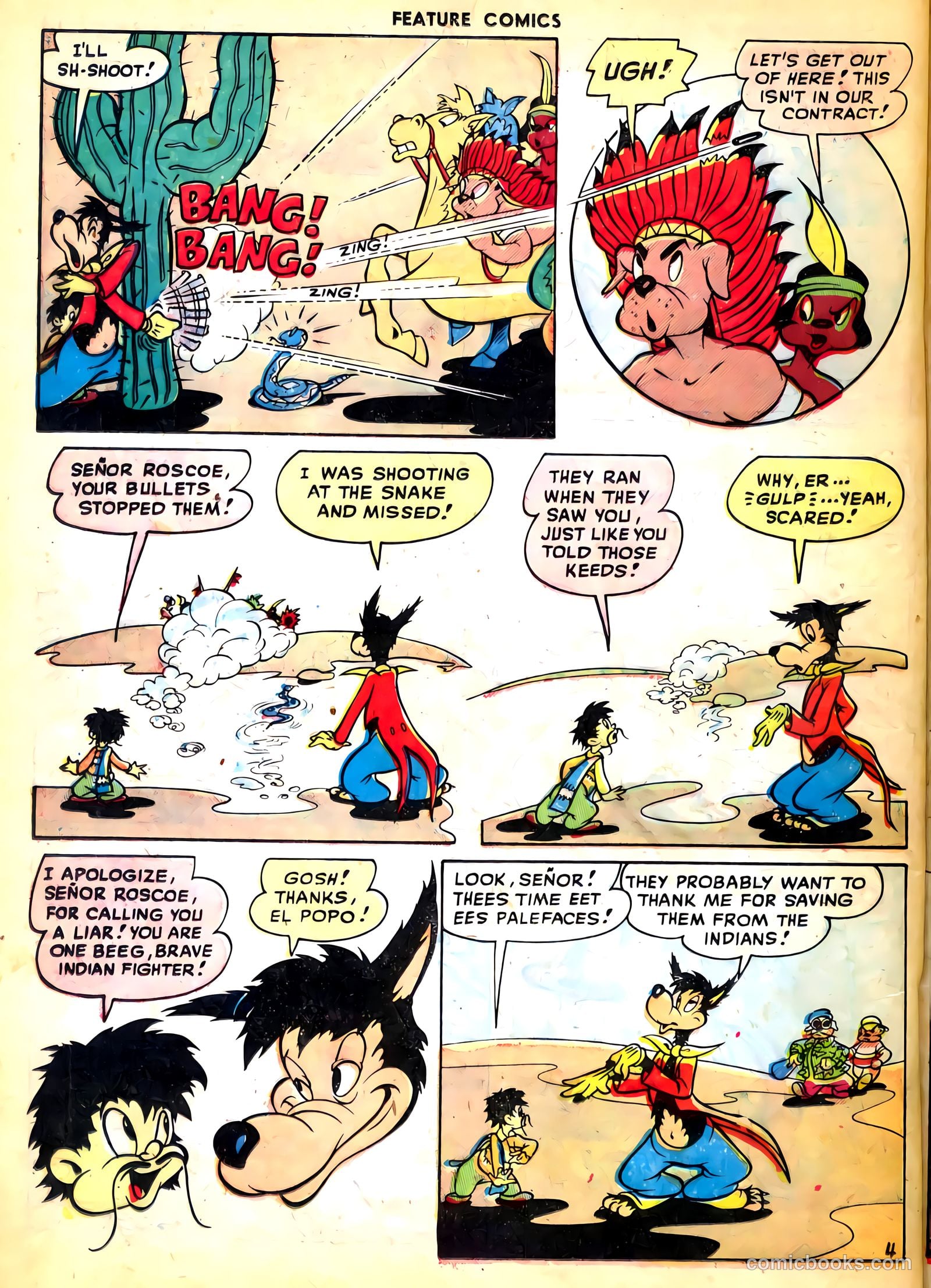 Feature Comics #128 (1948) — page 37 of 53
