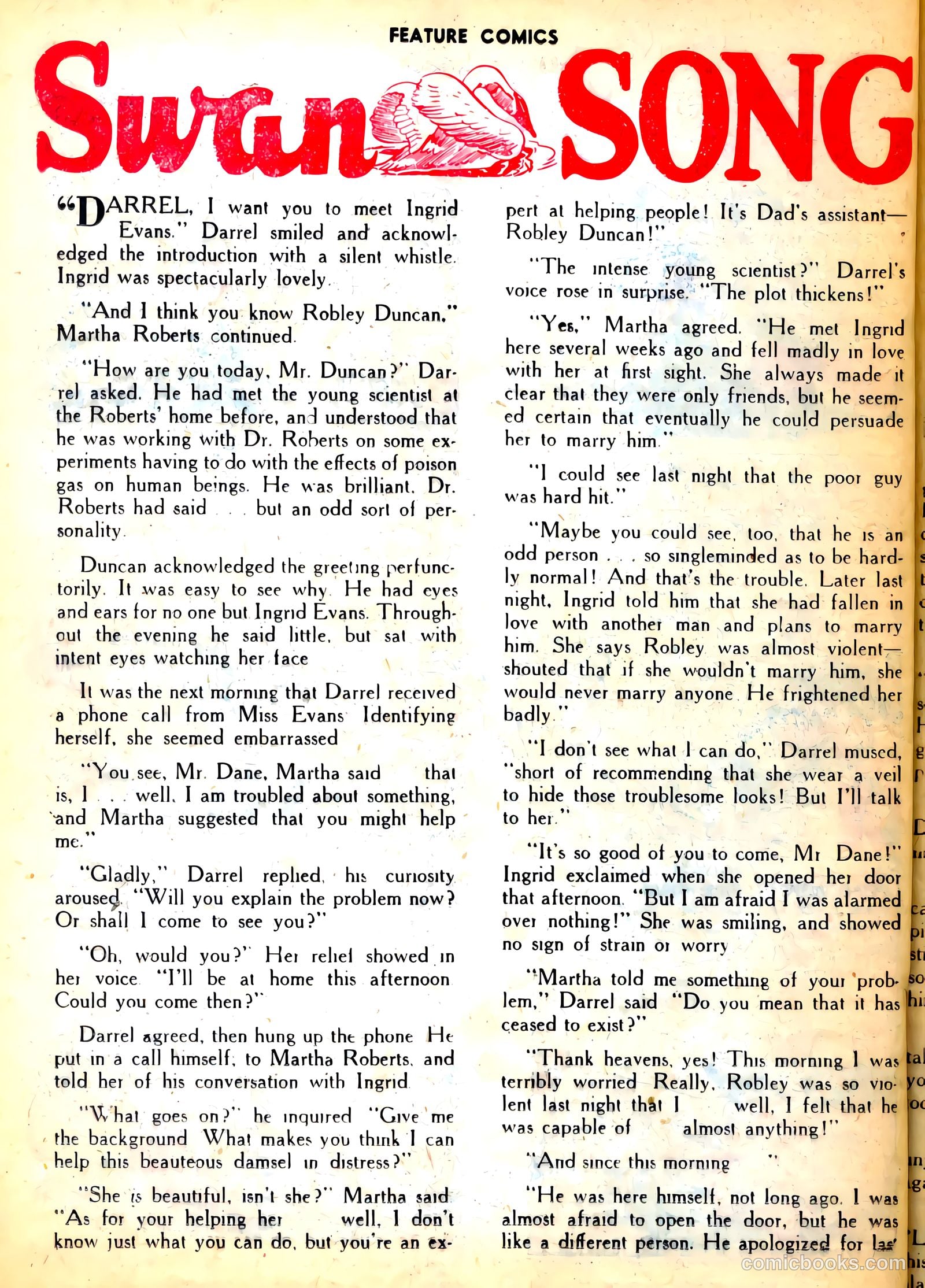 Feature Comics #128 (1948) — page 39 of 53