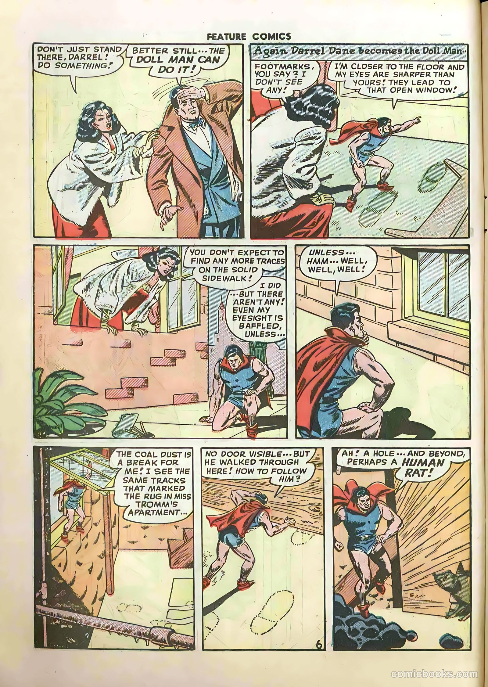 Feature Comics #129 (1948) — page 8 of 52