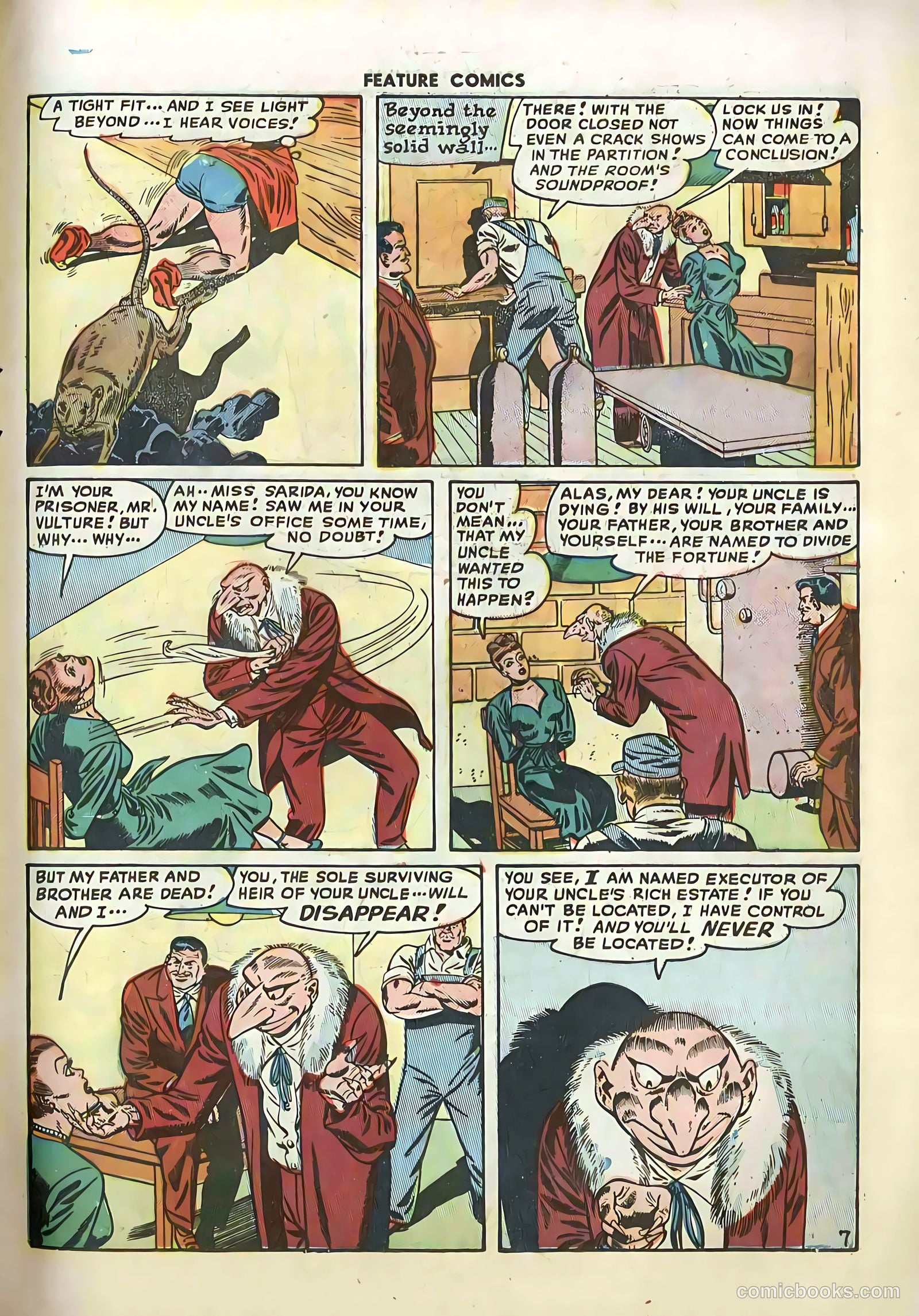 Feature Comics #129 (1948) — page 9 of 52