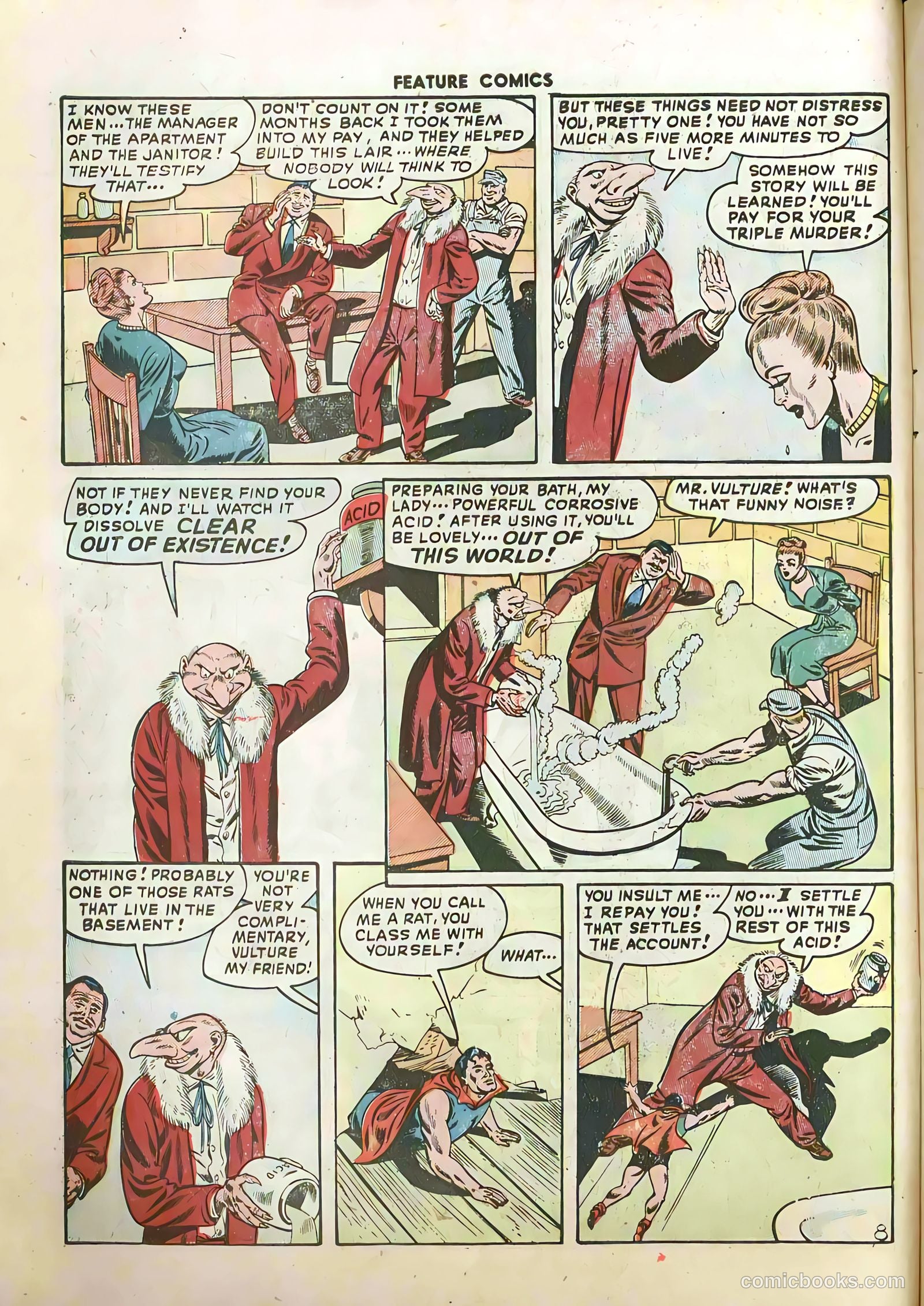 Feature Comics #129 (1948) — page 10 of 52
