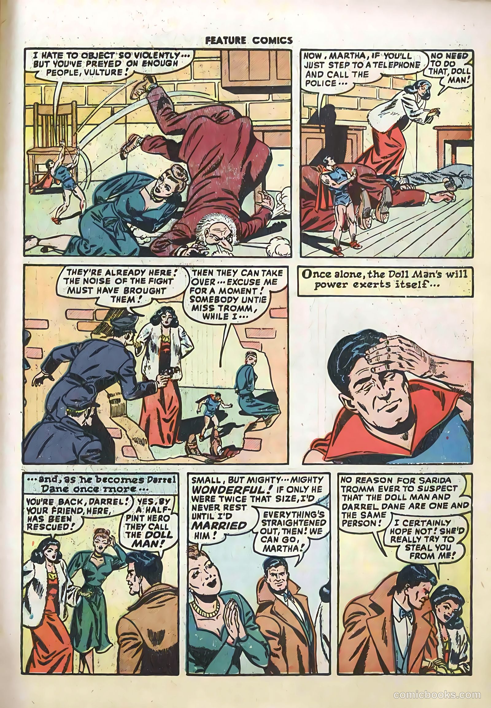 Feature Comics #129 (1948) — page 13 of 52