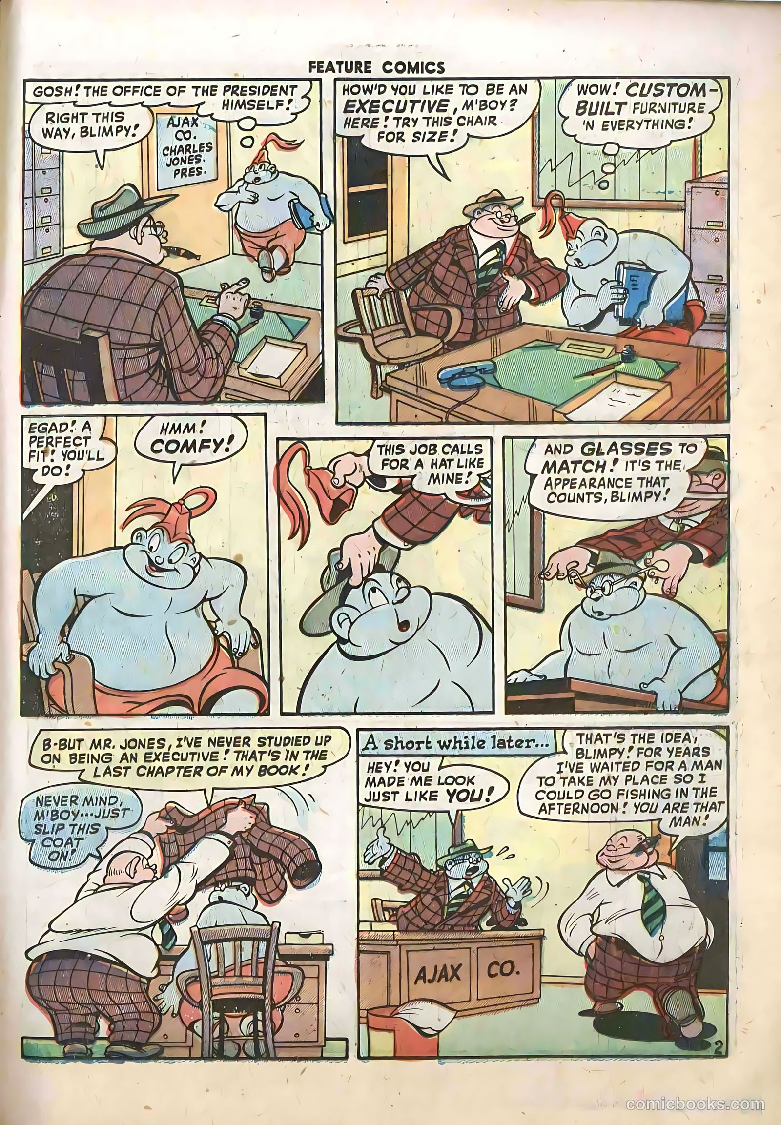 Feature Comics #129 (1948) — page 17 of 52