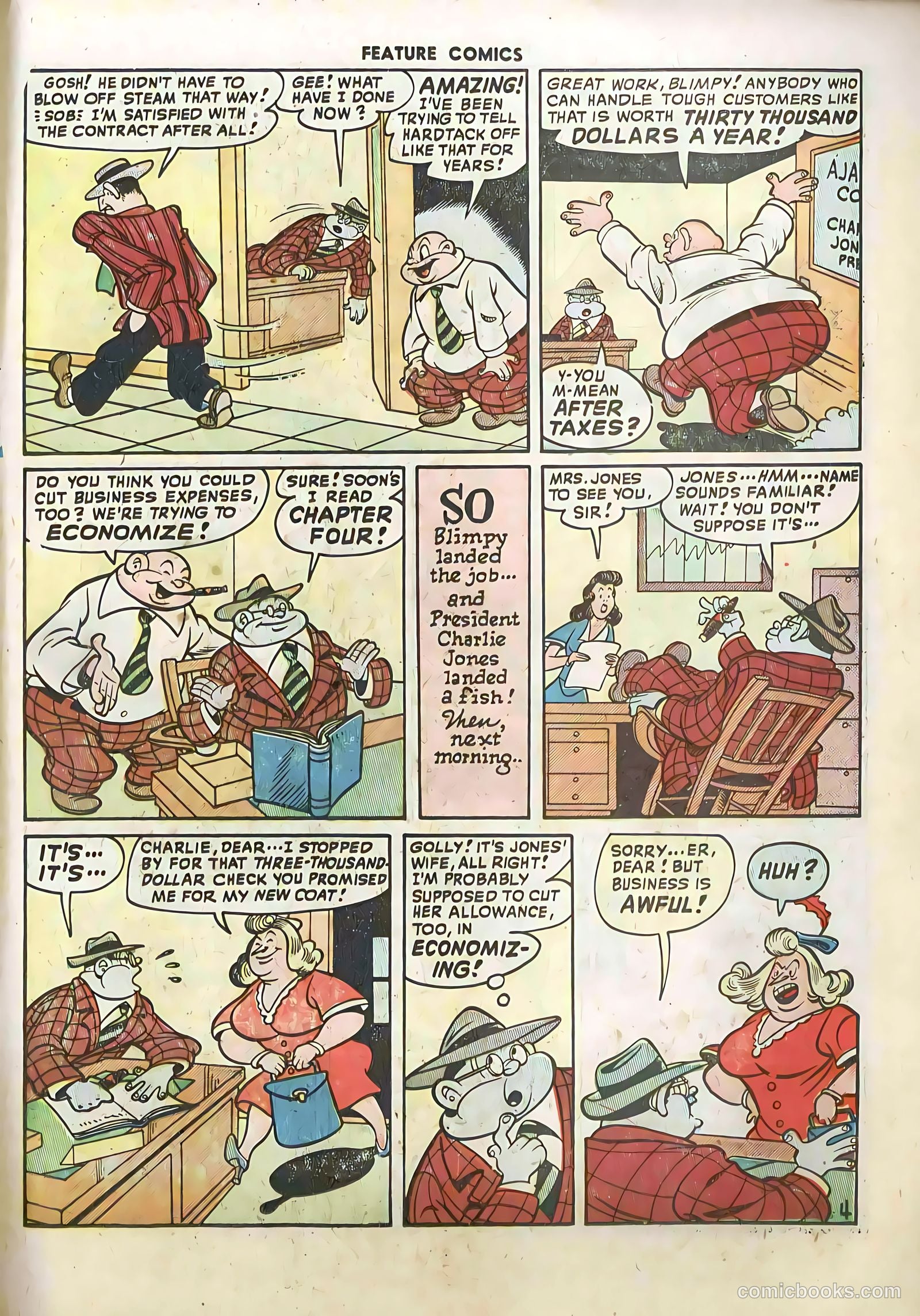 Feature Comics #129 (1948) — page 19 of 52
