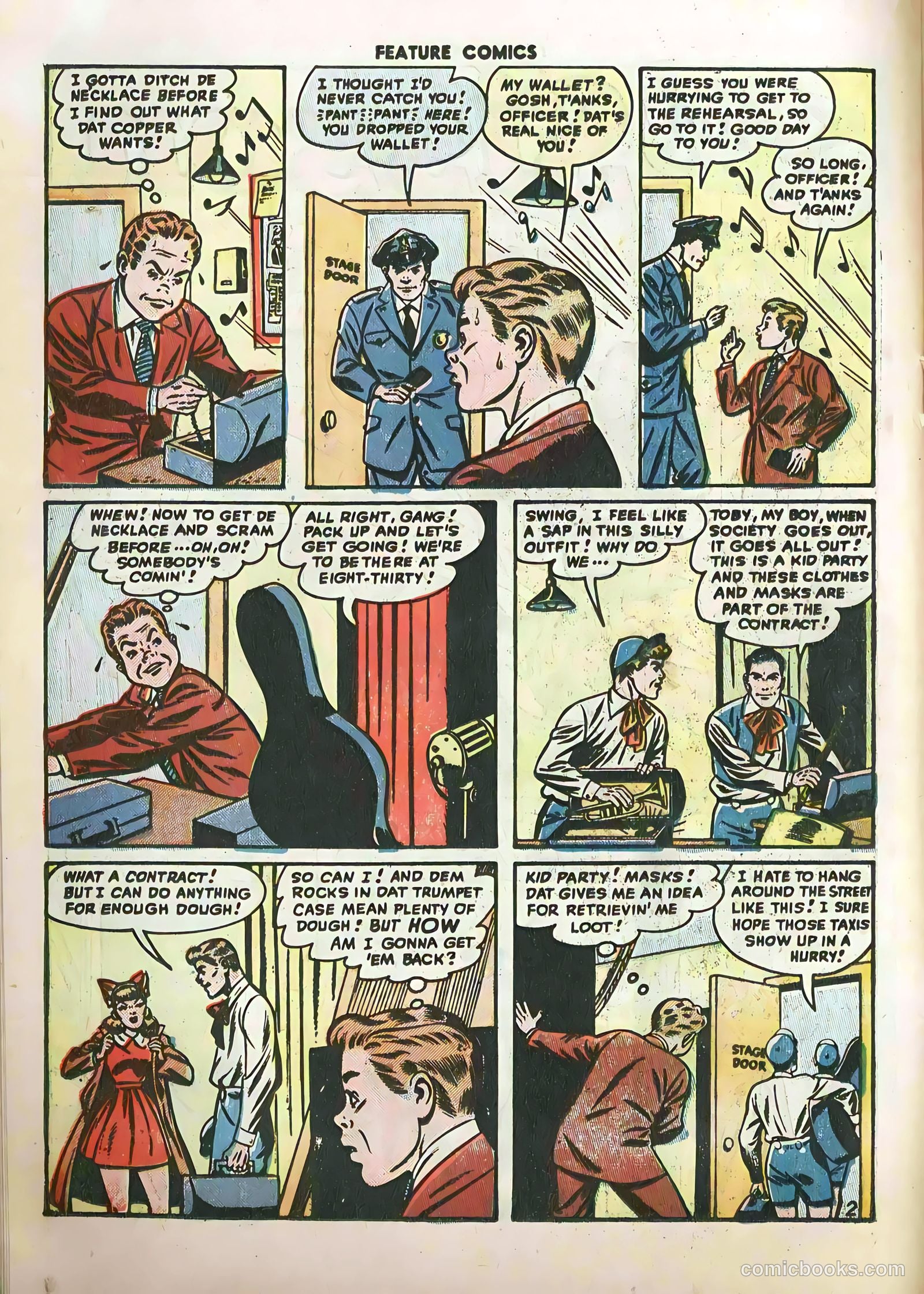 Feature Comics #129 (1948) — page 22 of 52