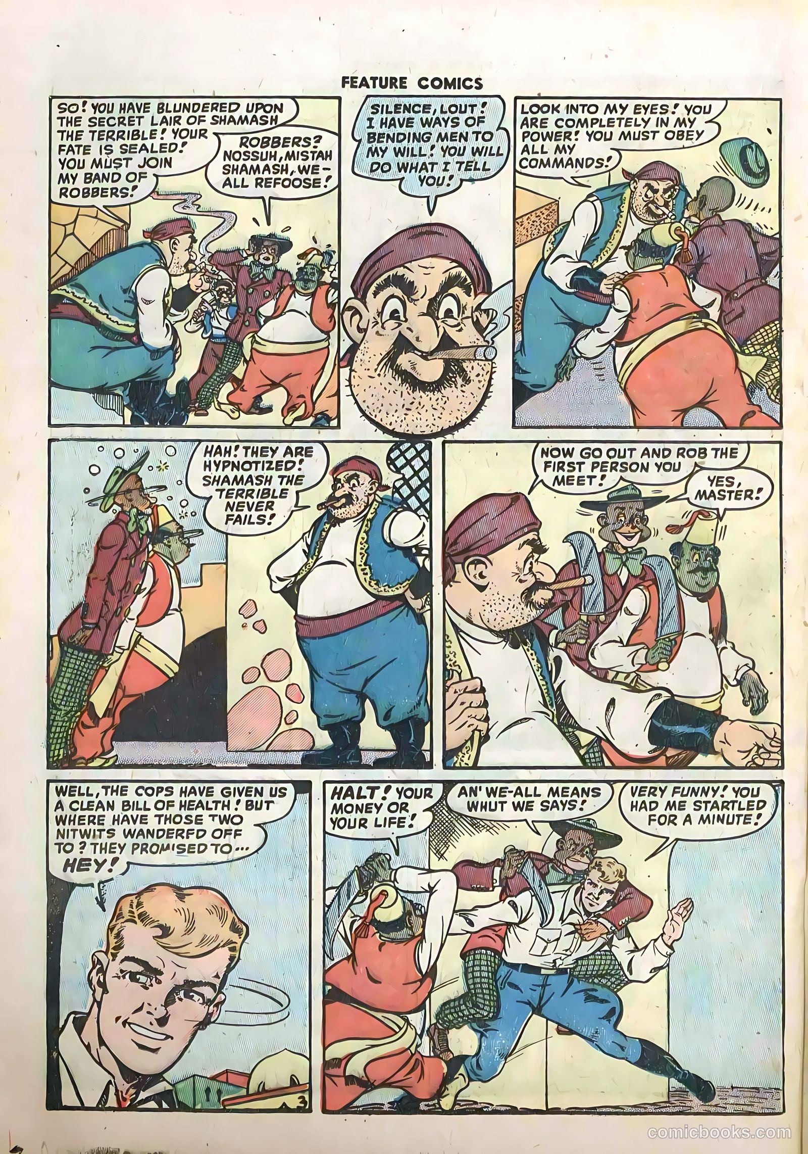 Feature Comics #129 (1948) — page 30 of 52