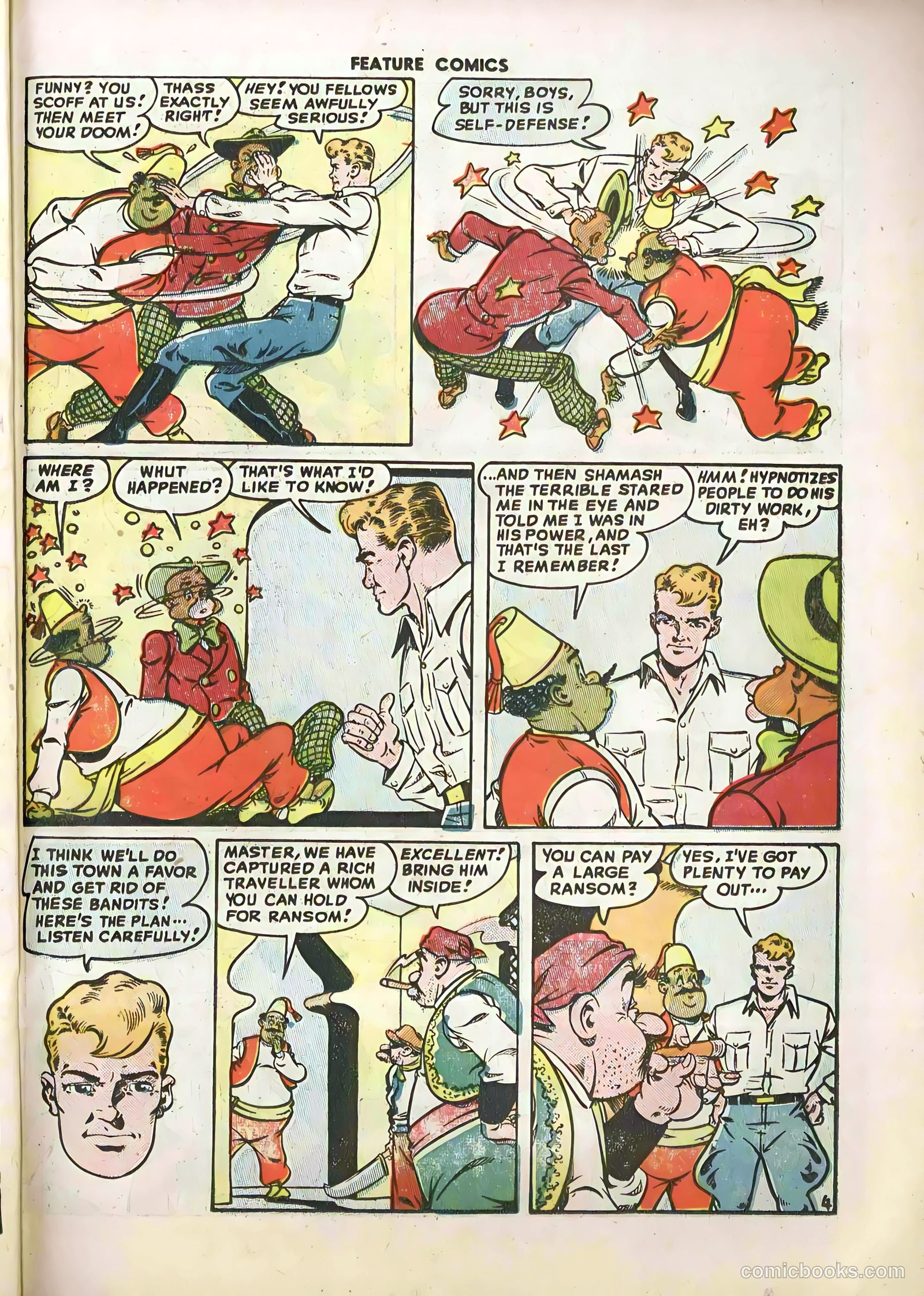Feature Comics #129 (1948) — page 31 of 52