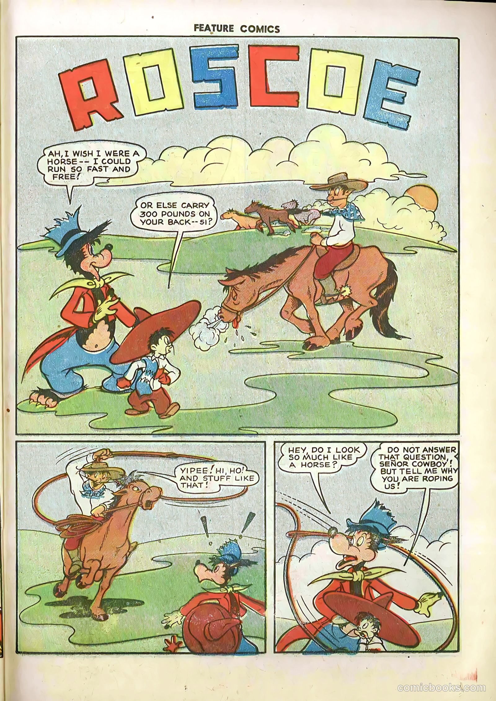 Feature Comics #129 (1948) — page 33 of 52