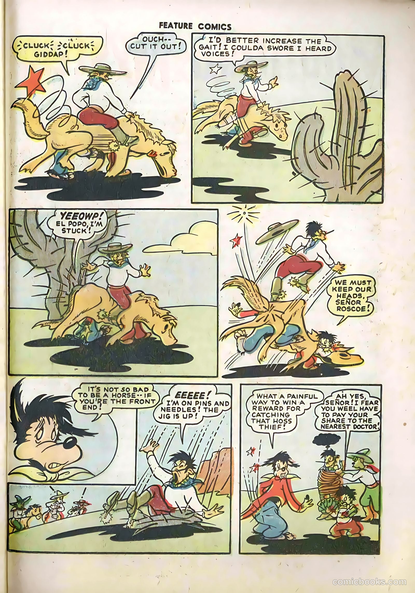 Feature Comics #129 (1948) — page 37 of 52