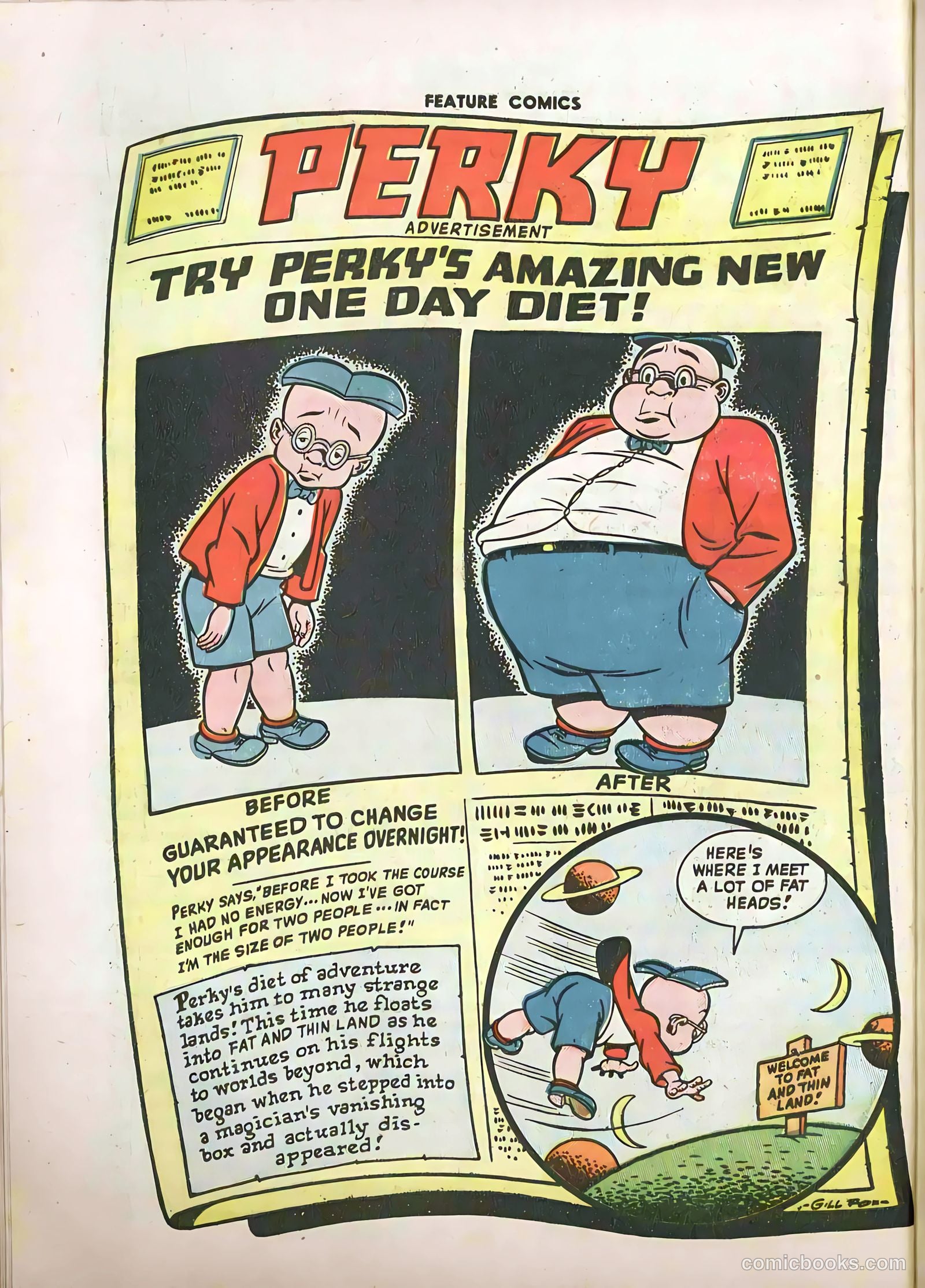 Feature Comics #129 (1948) — page 40 of 52