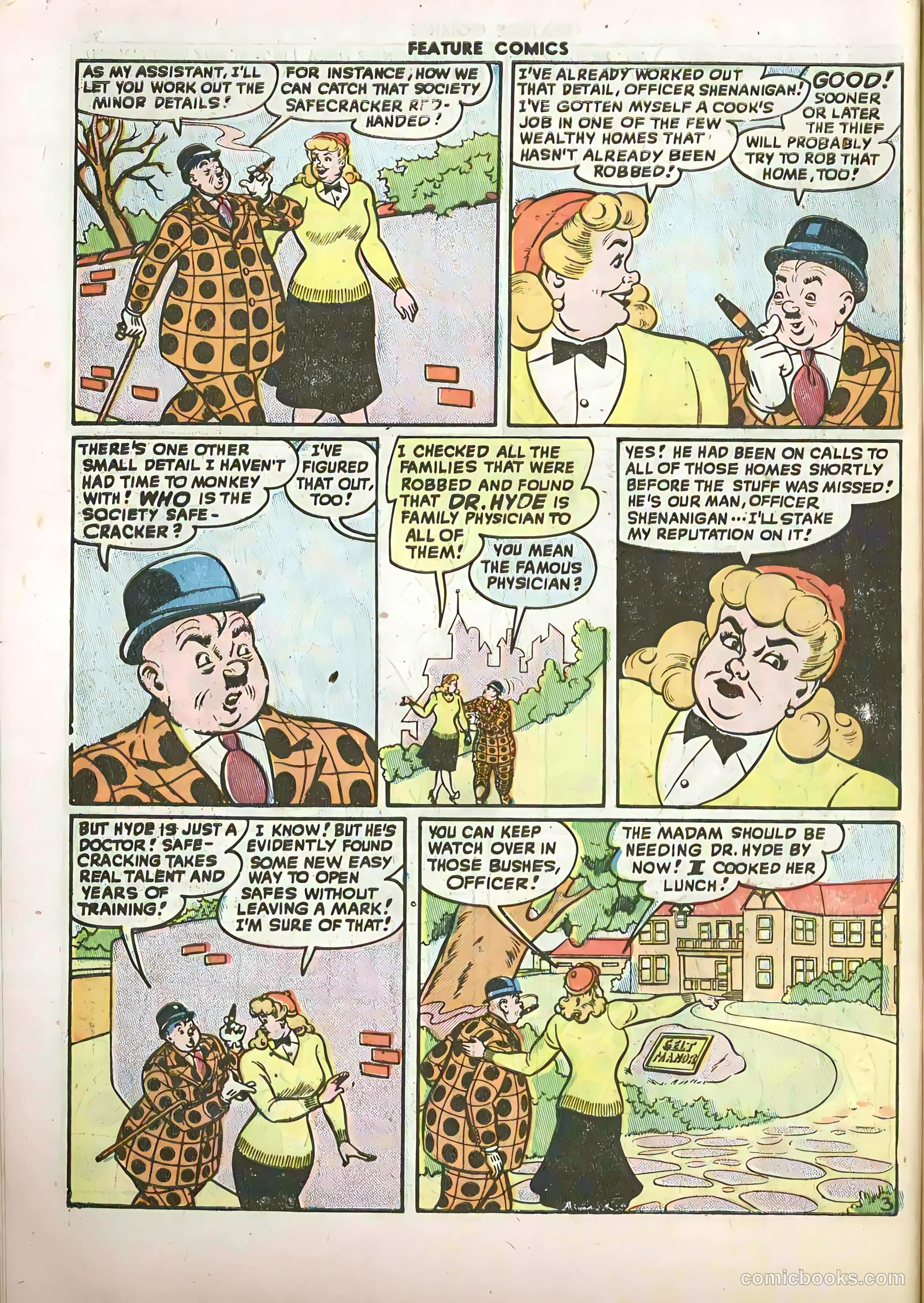Feature Comics #129 (1948) — page 48 of 52