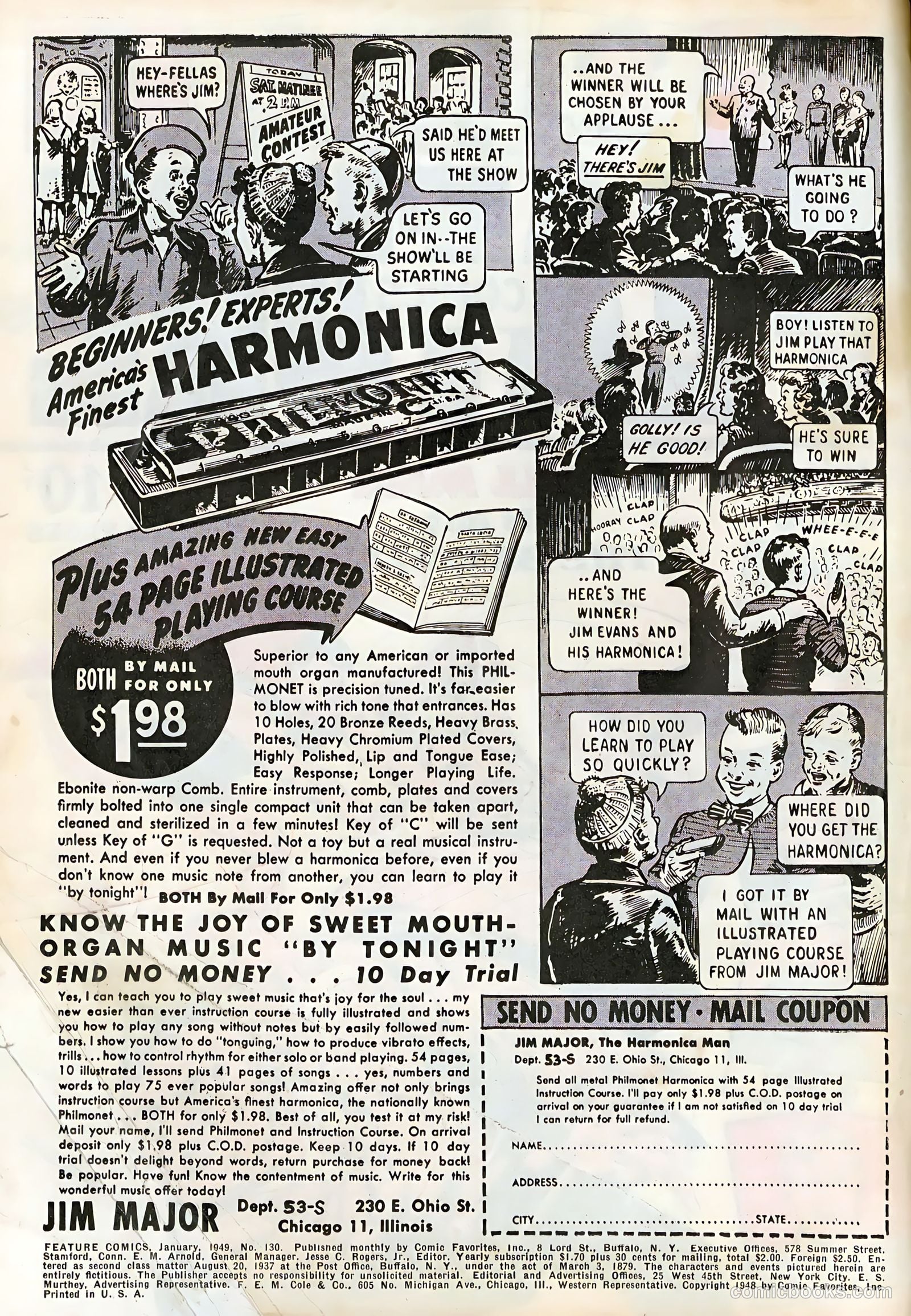 Feature Comics #130 (1949) — page 2 of 52