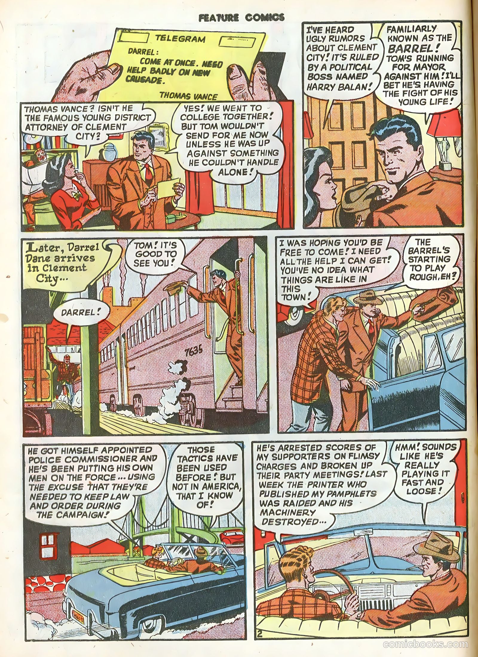 Feature Comics #130 (1949) — page 4 of 52