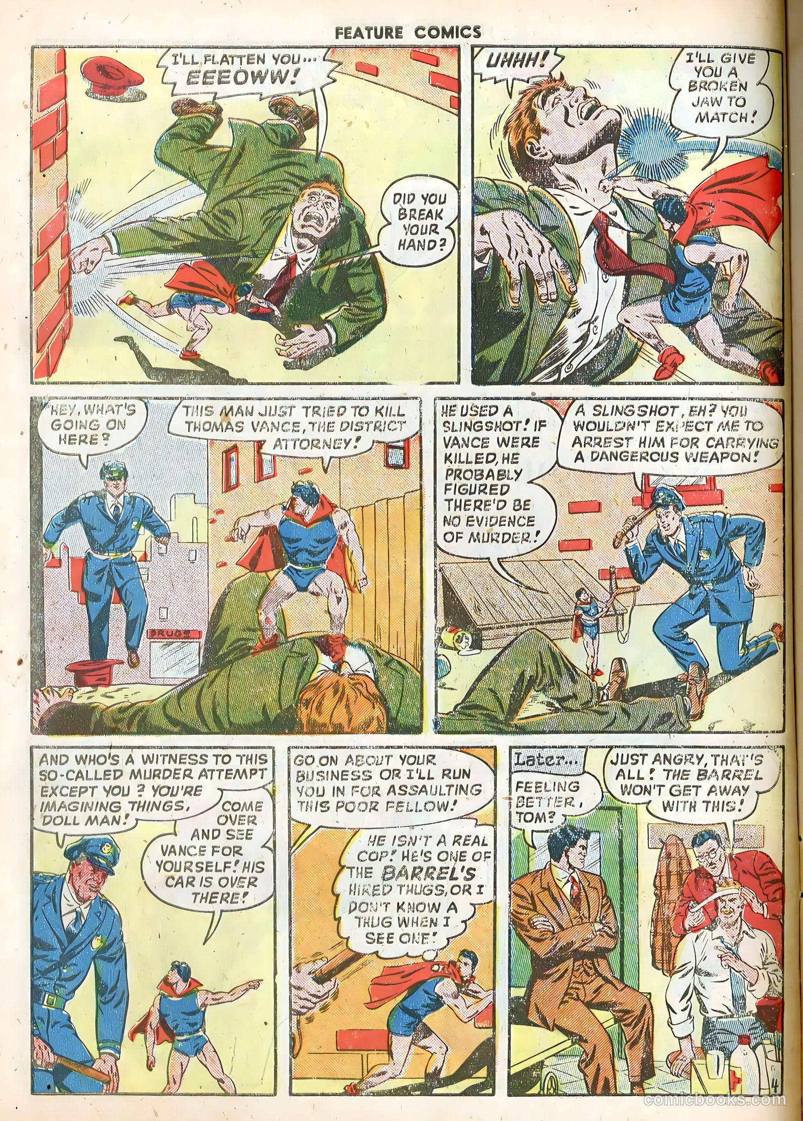 Feature Comics #130 (1949) — page 6 of 52