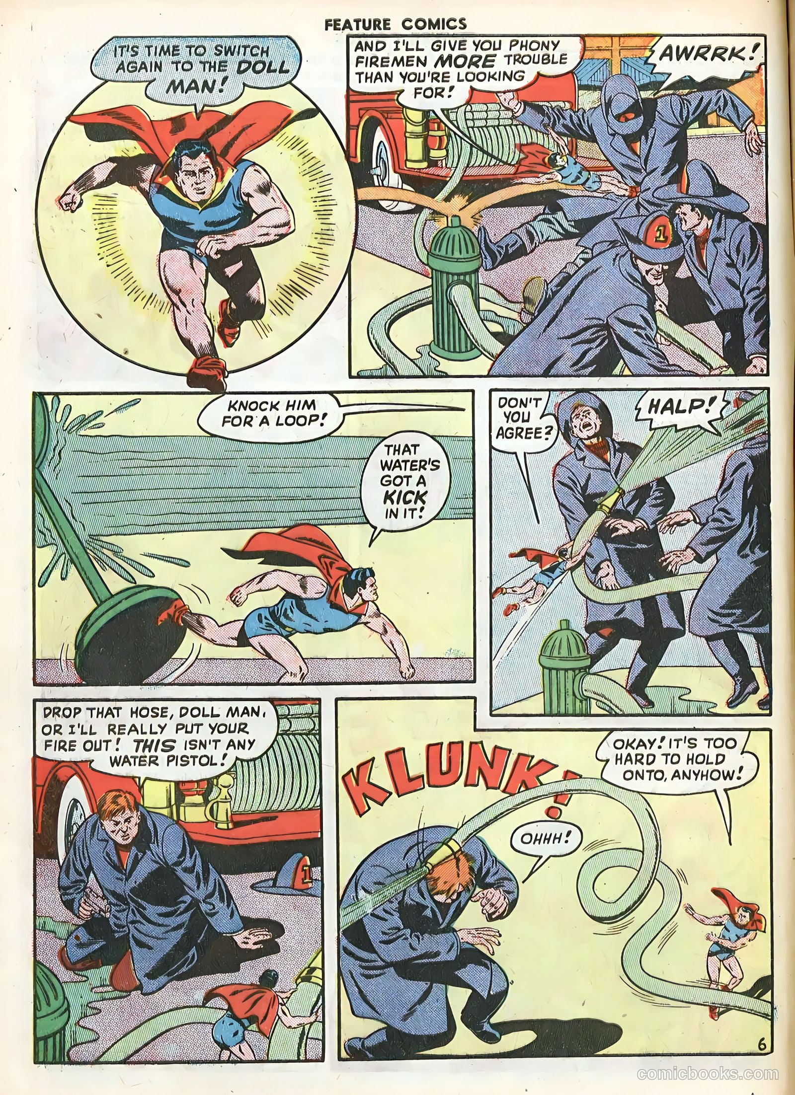 Feature Comics #130 (1949) — page 8 of 52