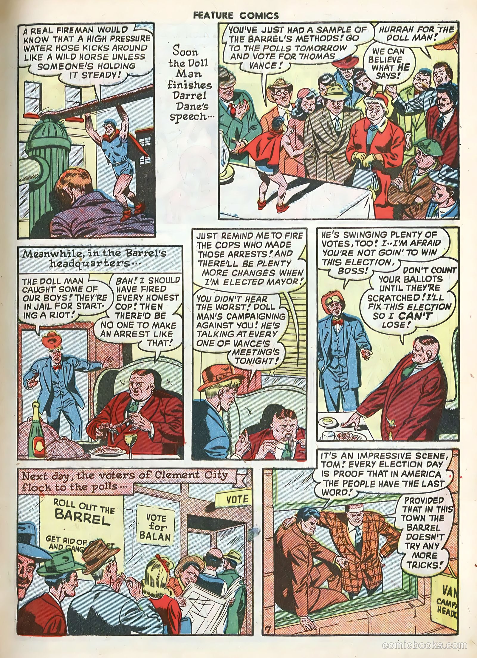 Feature Comics #130 (1949) — page 9 of 52