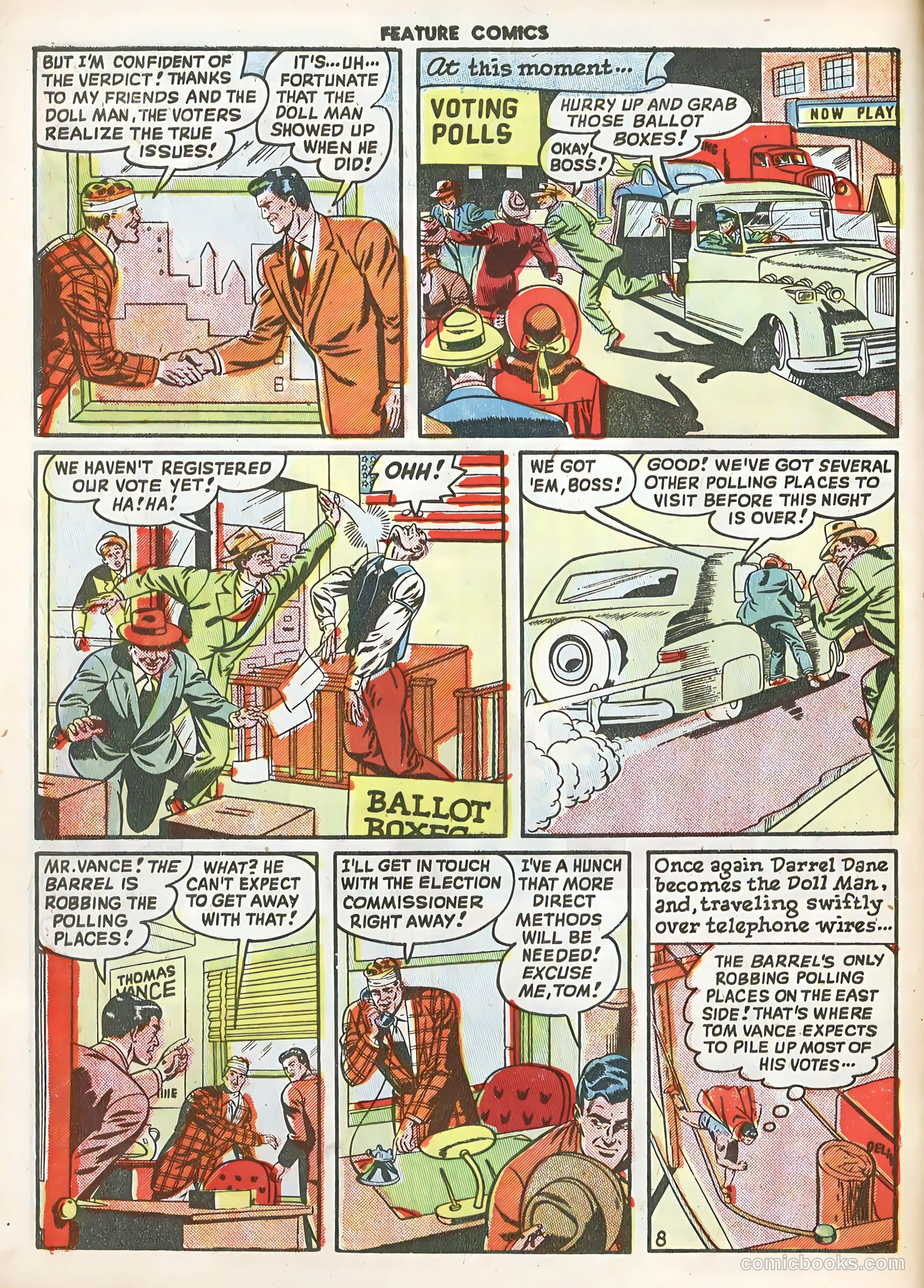 Feature Comics #130 (1949) — page 10 of 52